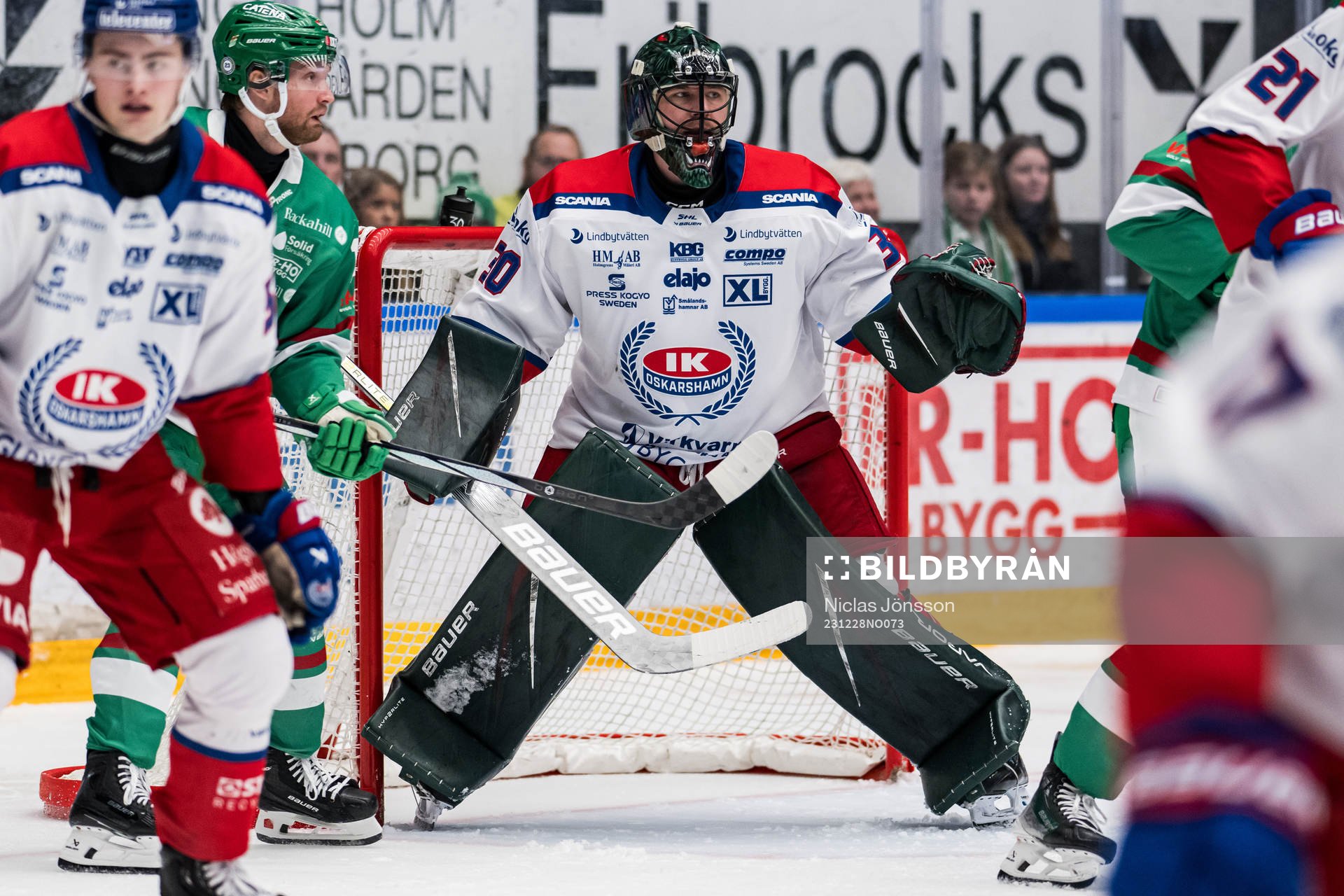 Oskarshamns målvakt Tomas Rydén