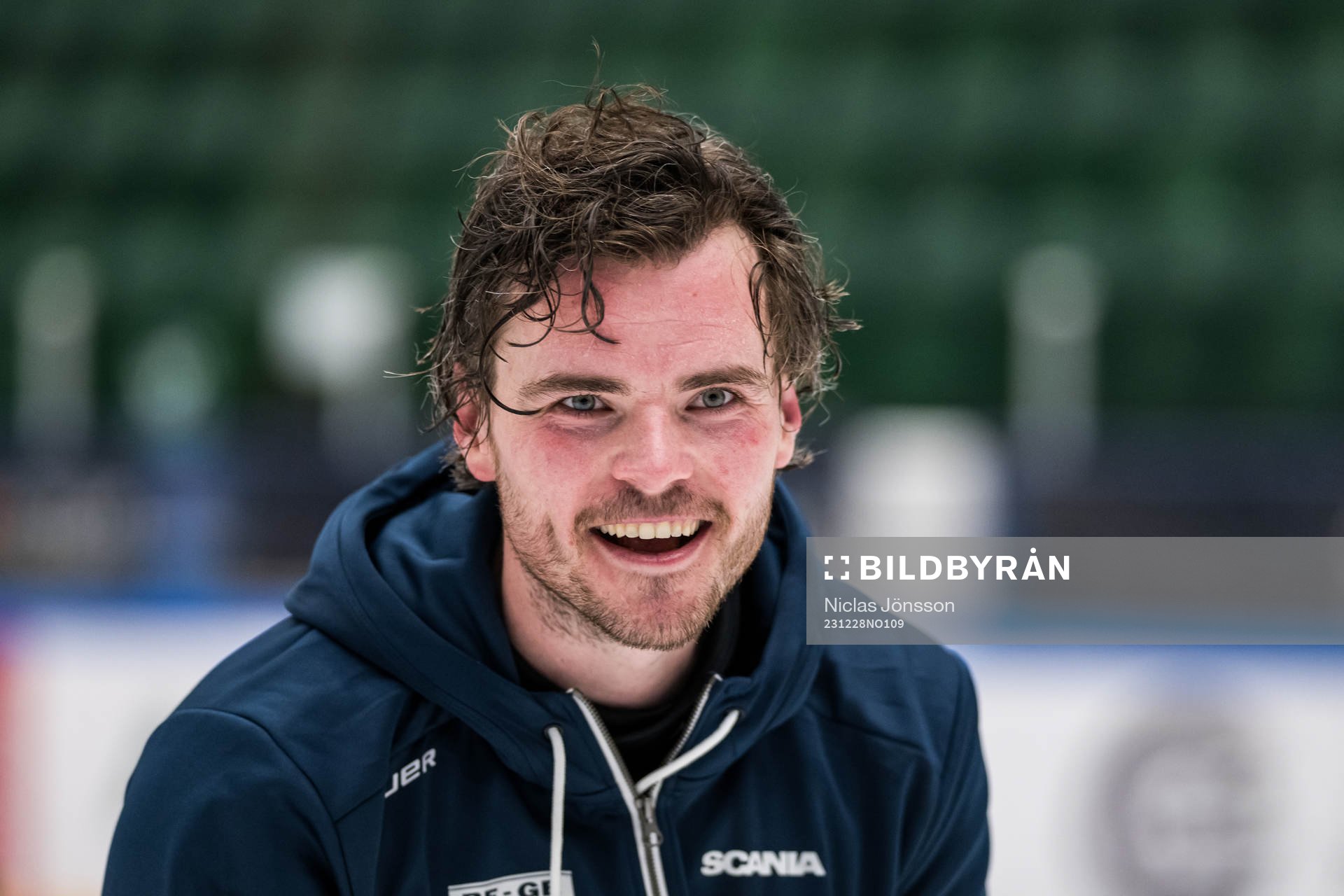 Oskarshamns Oscar Engsund jublar