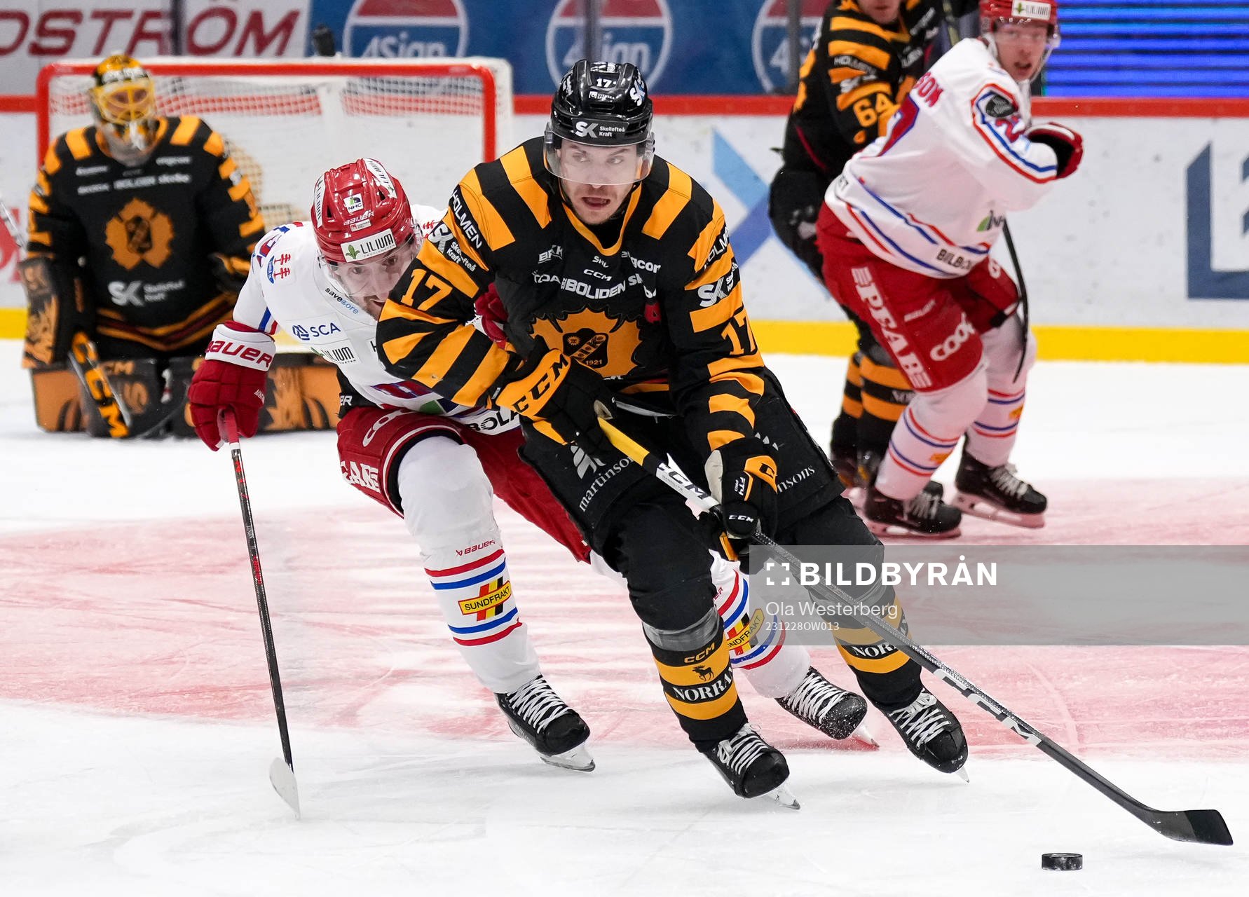 Timrås Albin Lundin och Skellefteås Pär Lindholm