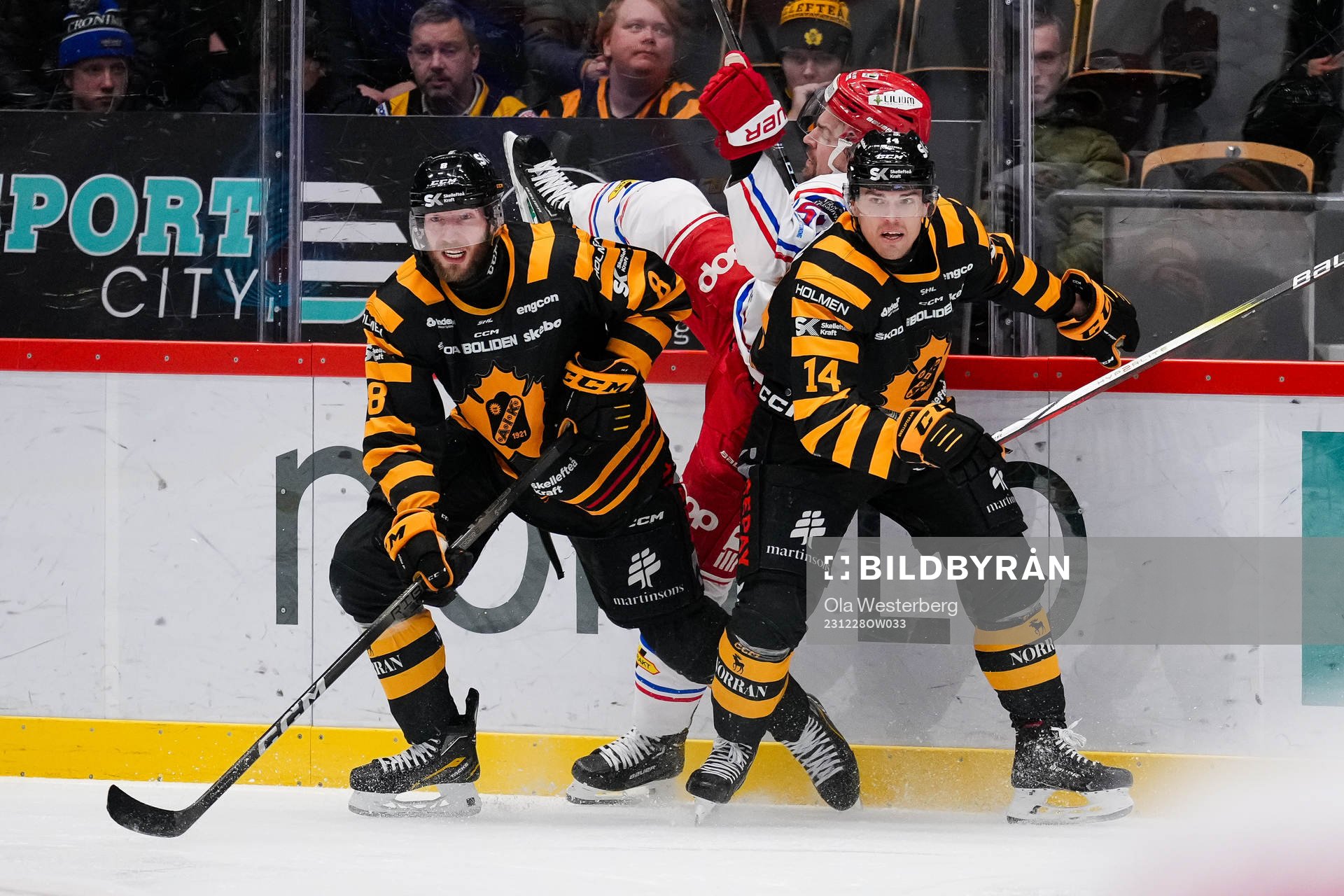 Skellefteås Petter Granberg och Andreas Johnson