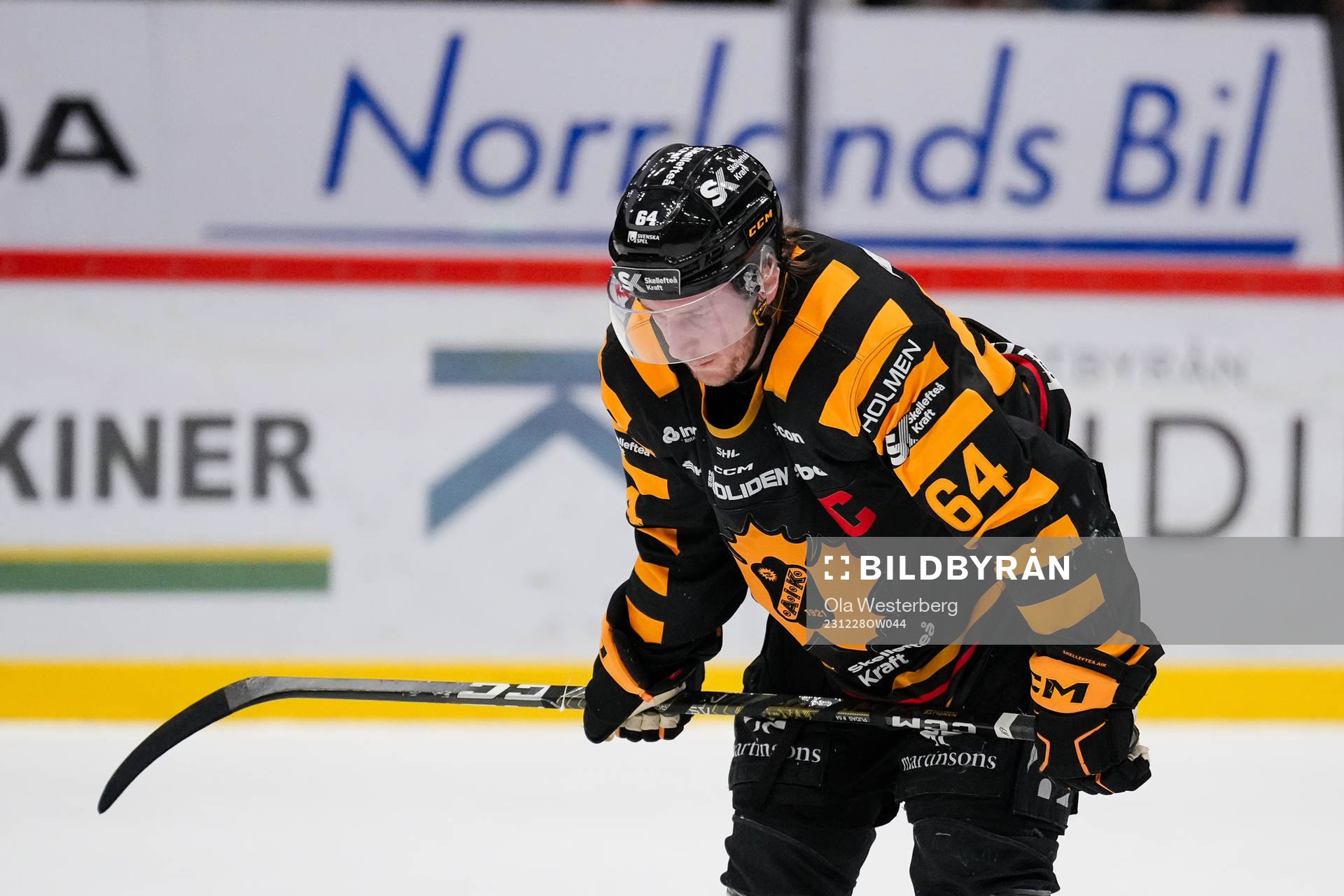 Skellefteås Jonathan Pudas deppar