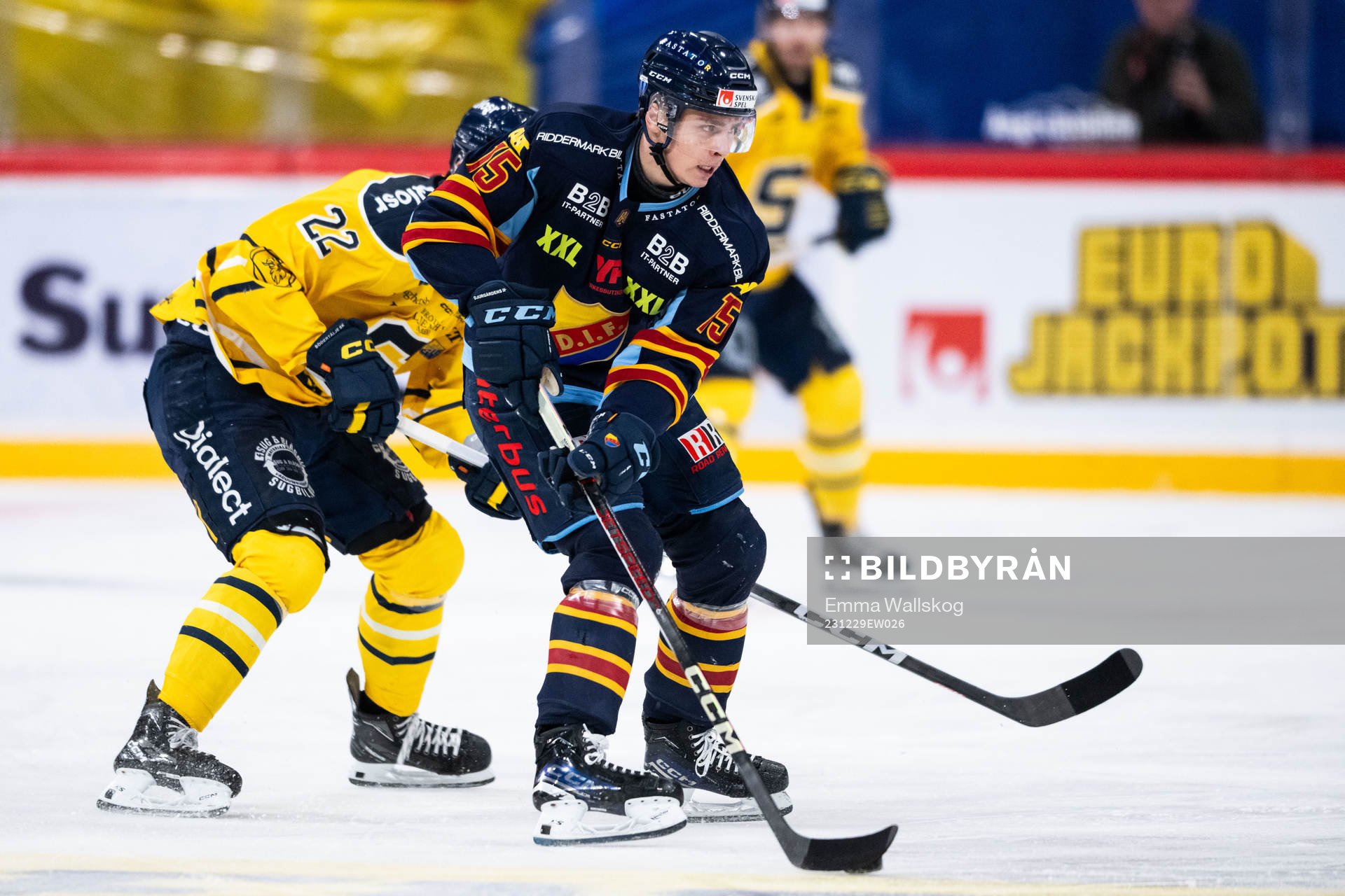 Södertäljes Jacob Bjerselius och Djurgårdens Frederik