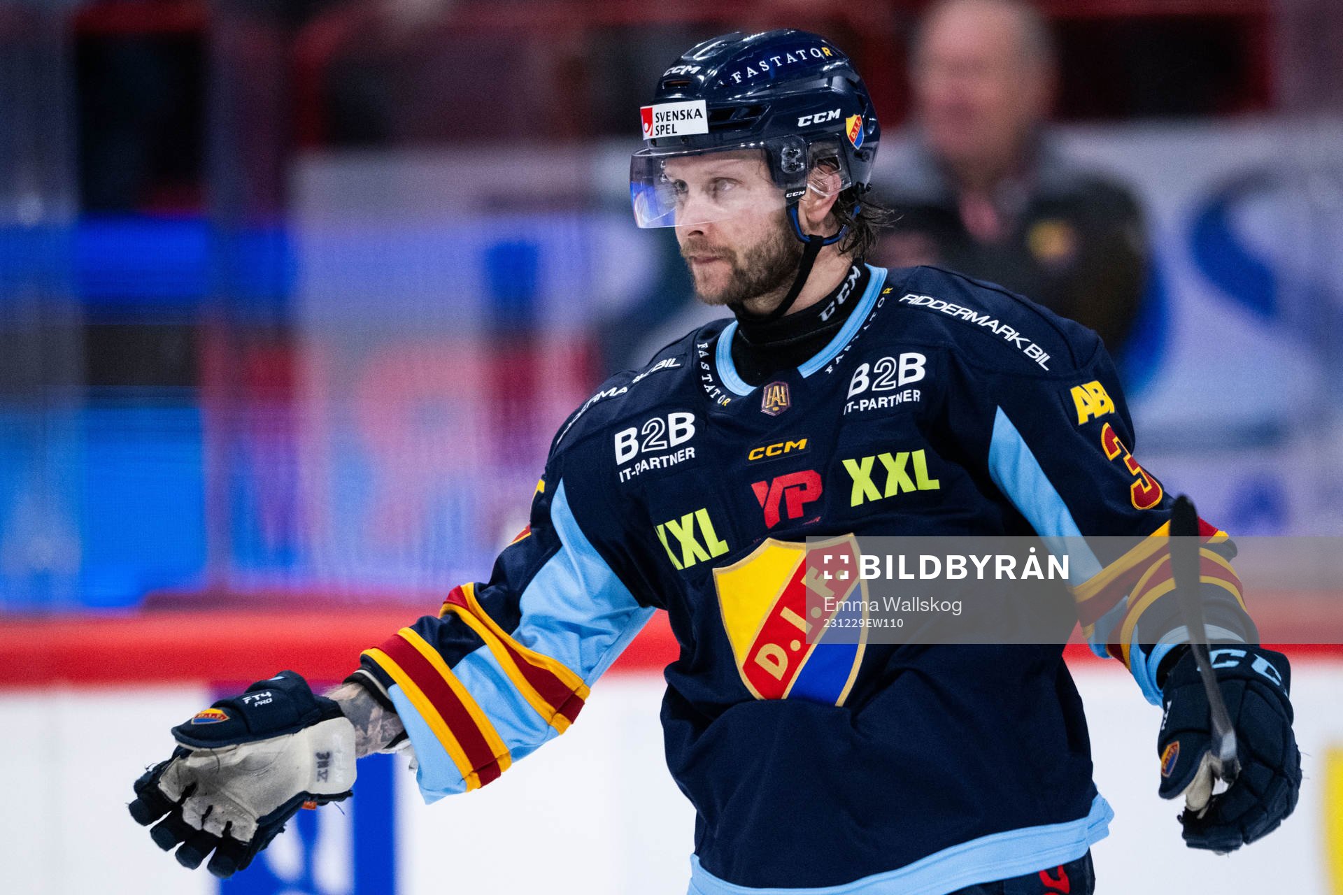 Djurgårdens Alexander Ytterell jublar