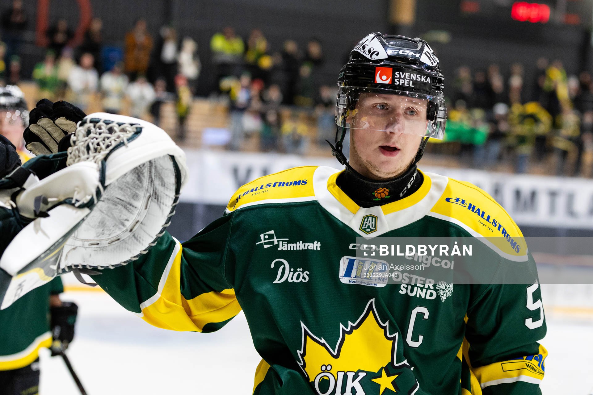 Östersunds Karl Johansson jublar