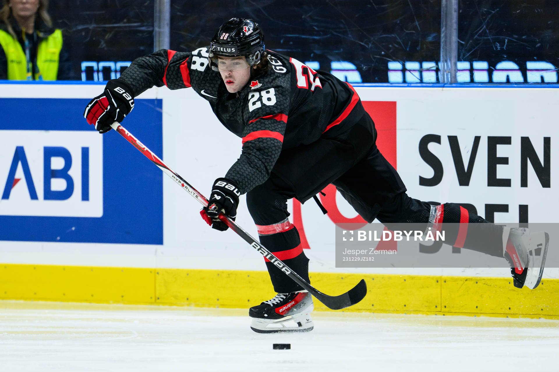 Conor Geekie of Canada