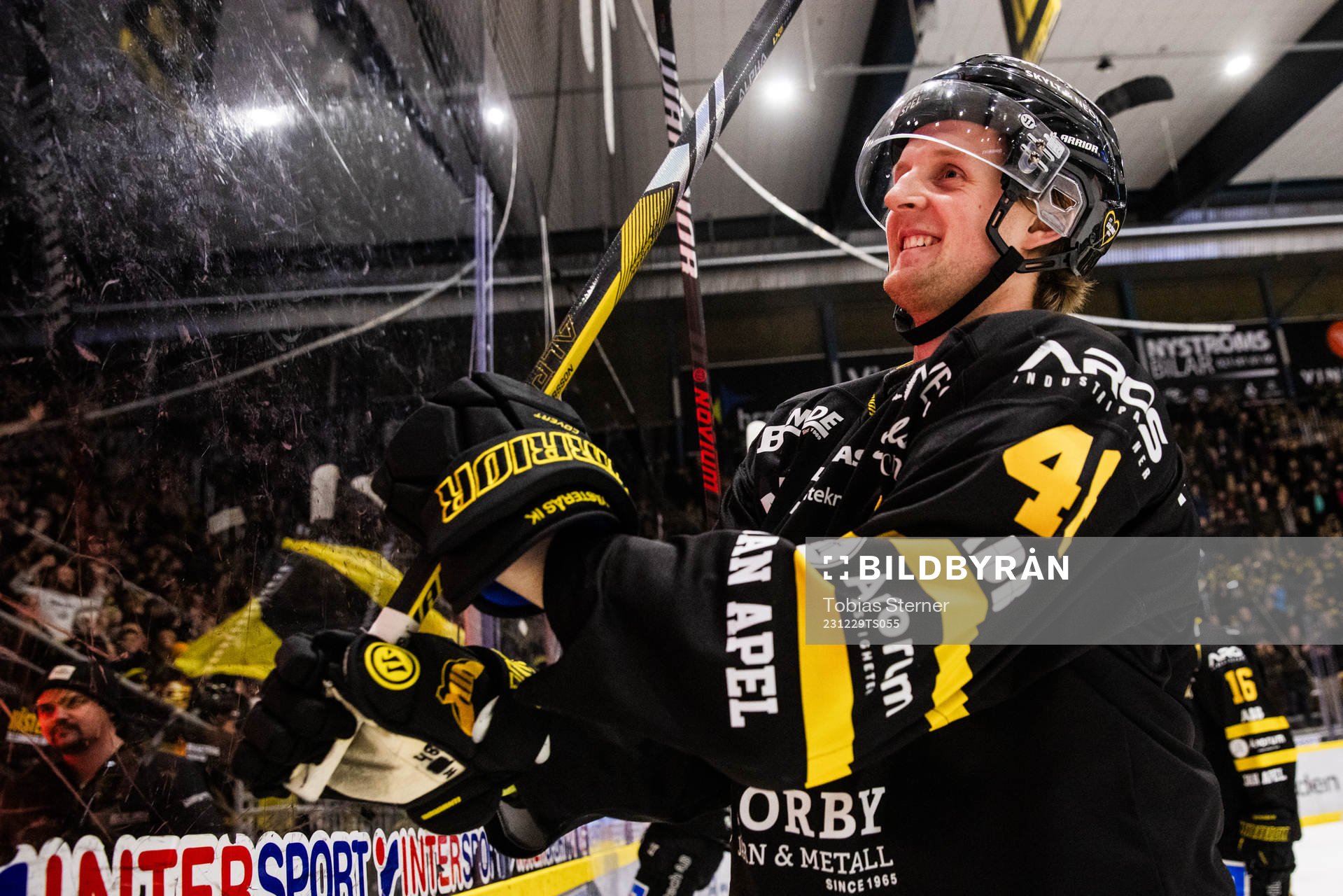 Västerås Karl Andersson jublar