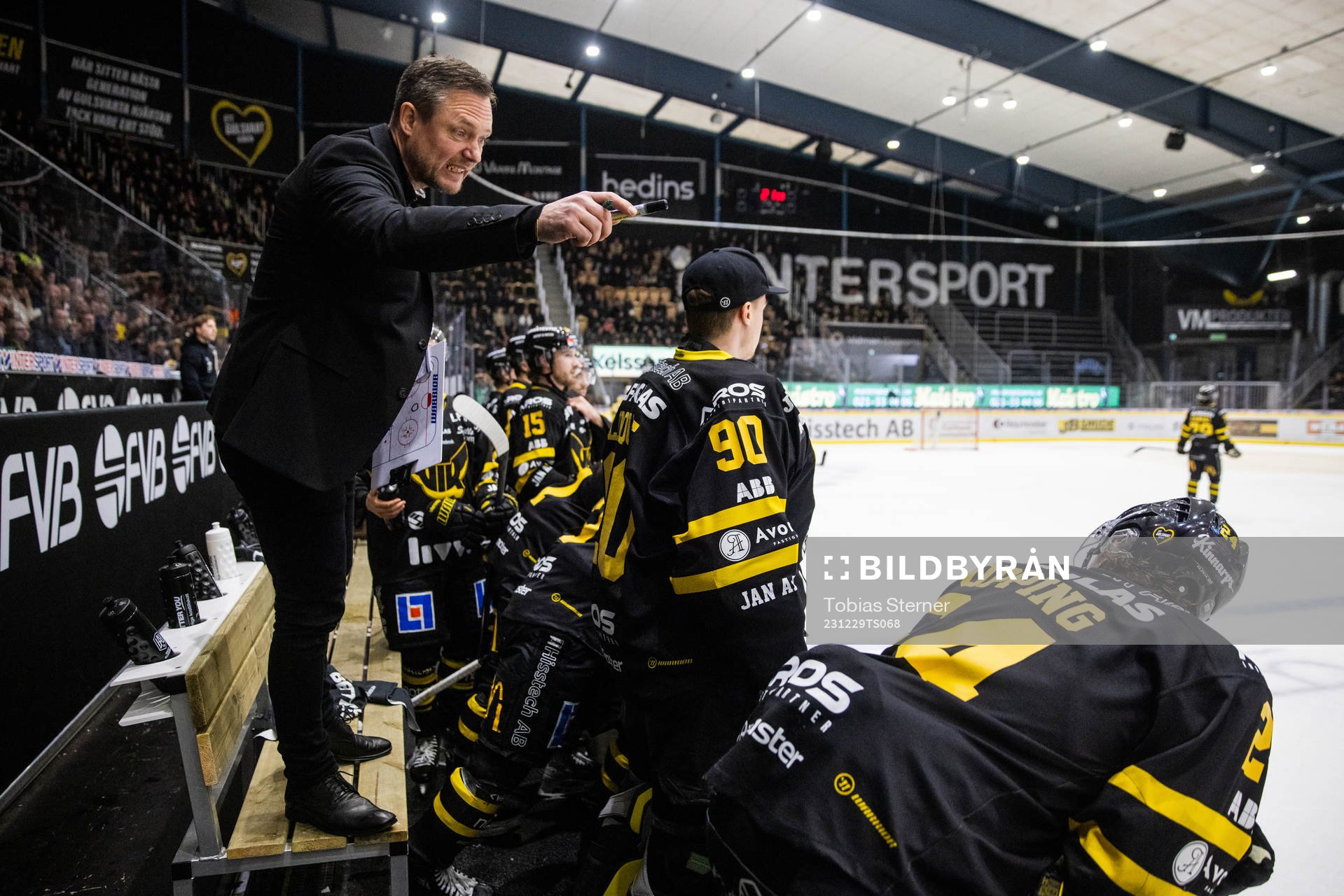 Västerås tränare Karl Helmersson