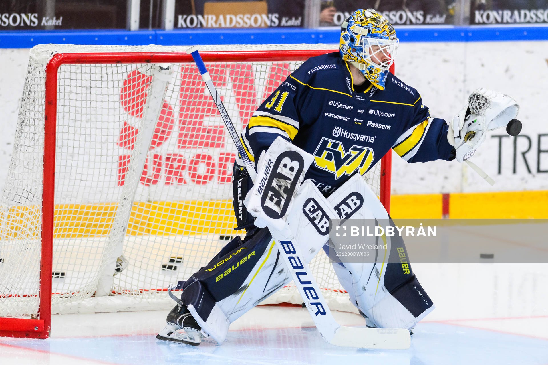HV71s målvakt Joni Ortio