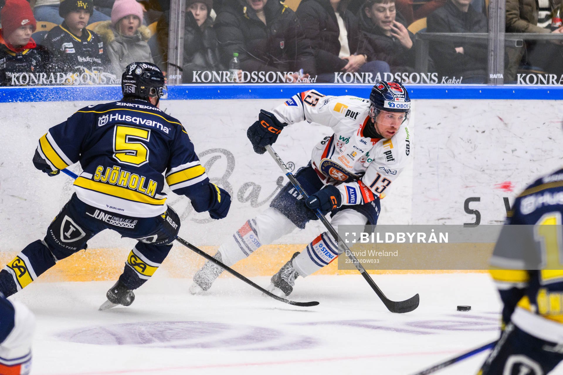 Växjös Dylan McLaughlin