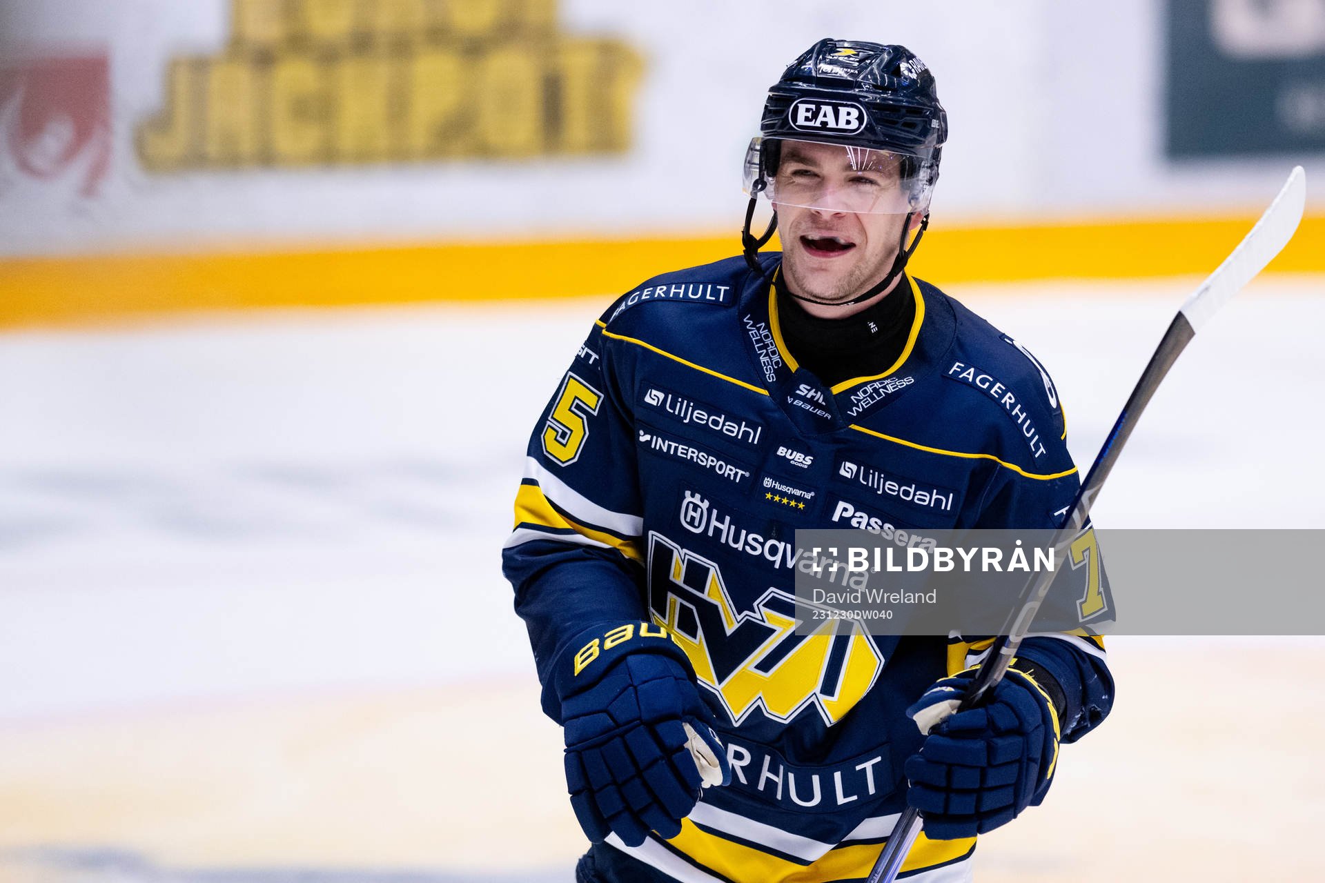 HV71s Radan Lenc jublar