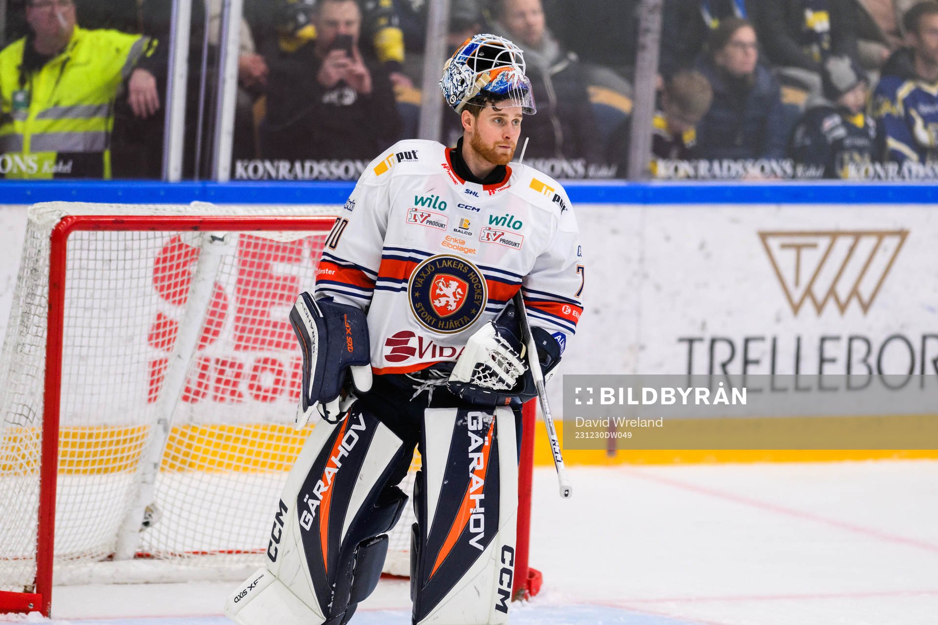 Växjös målvakt Adam Åhman