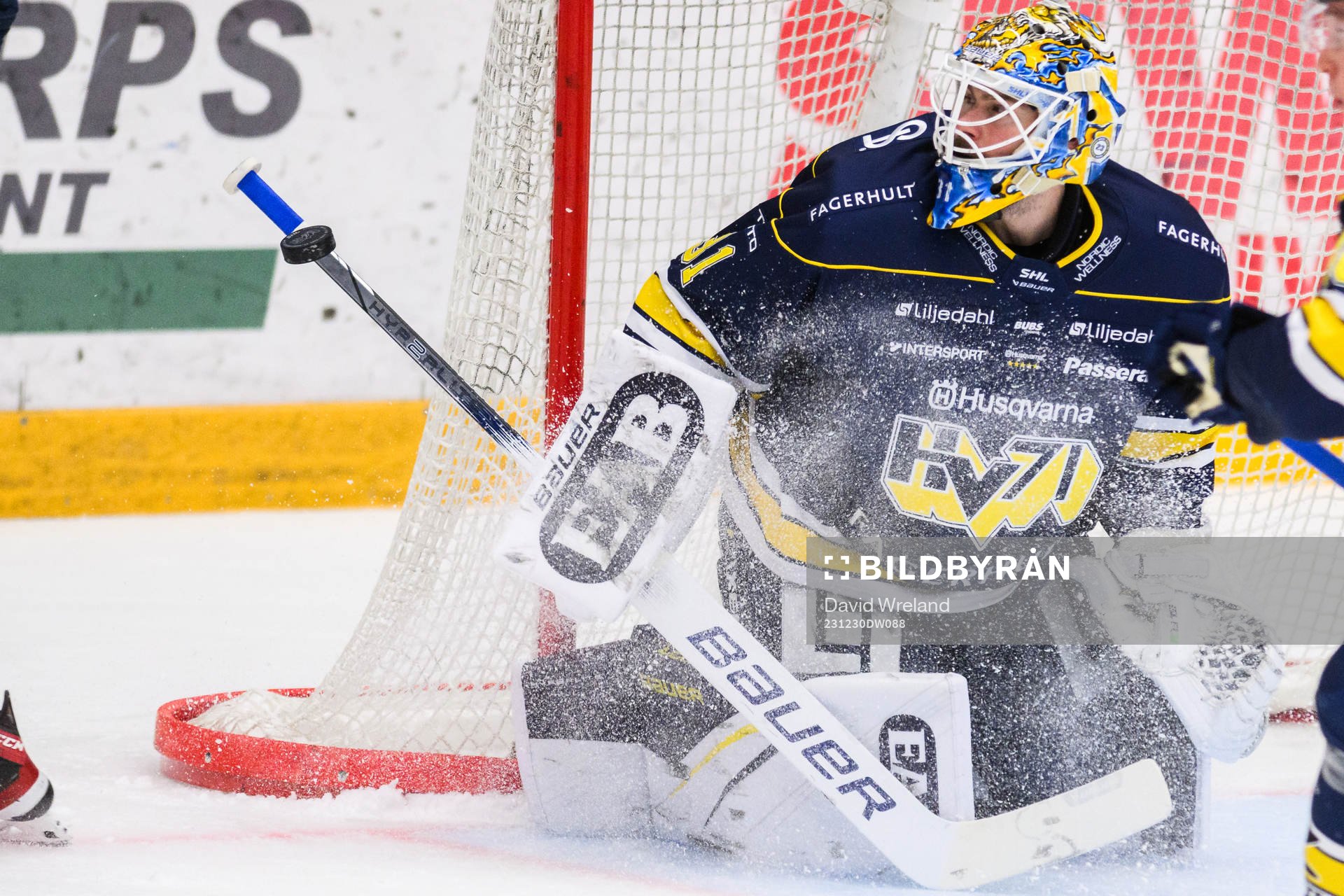 HV71s målvakt Joni Ortio