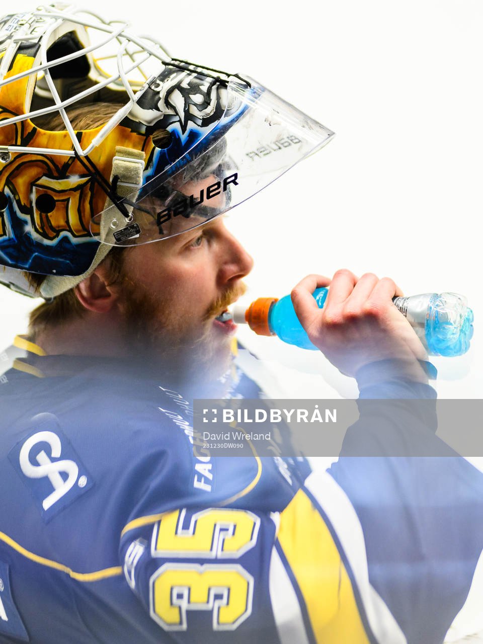 HV71s målvakt Victor Brattström