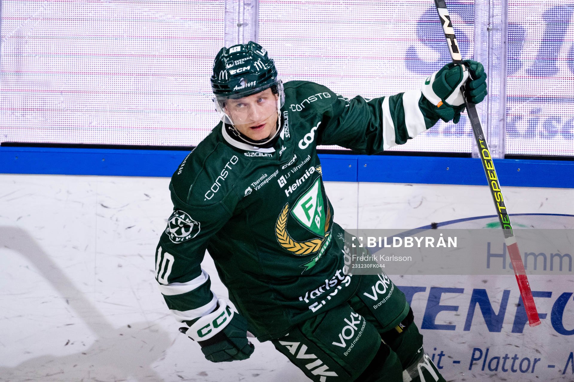 Färjestads Marcus Nilsson jublar