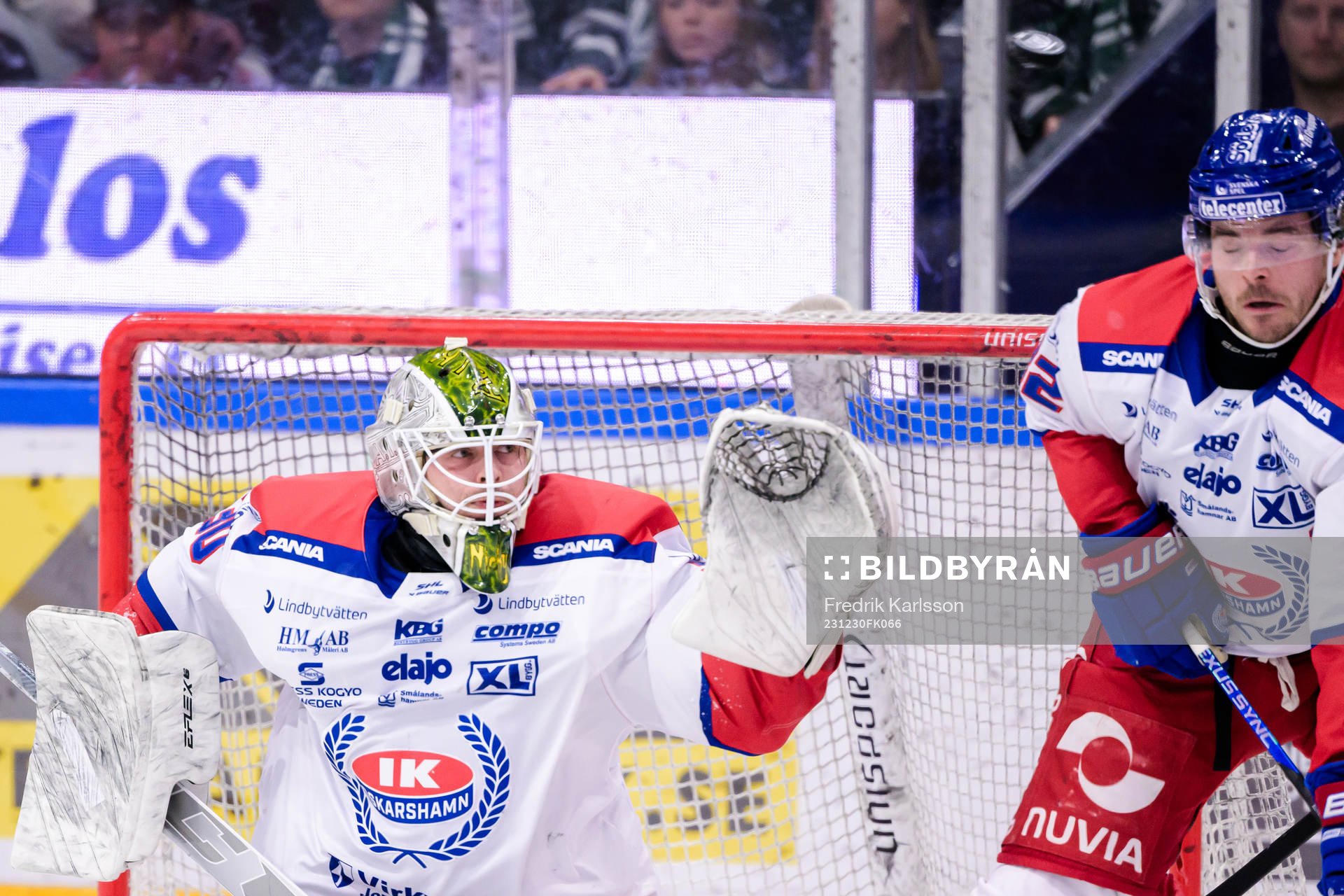 Oskarshamns målvakt Niklas Lundström