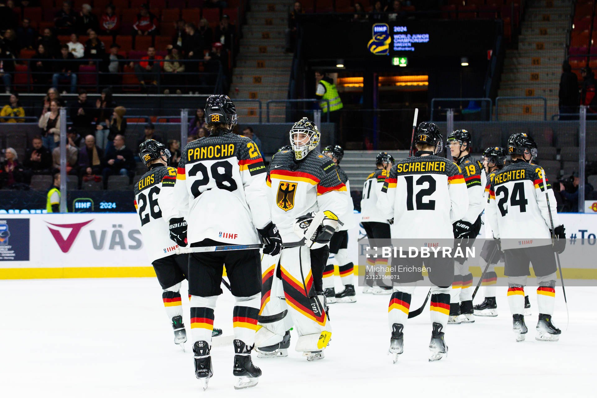 Players of Germany look dejected