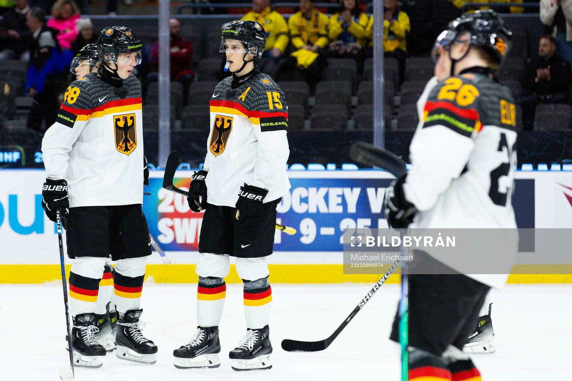 Players of of Germany look dejected