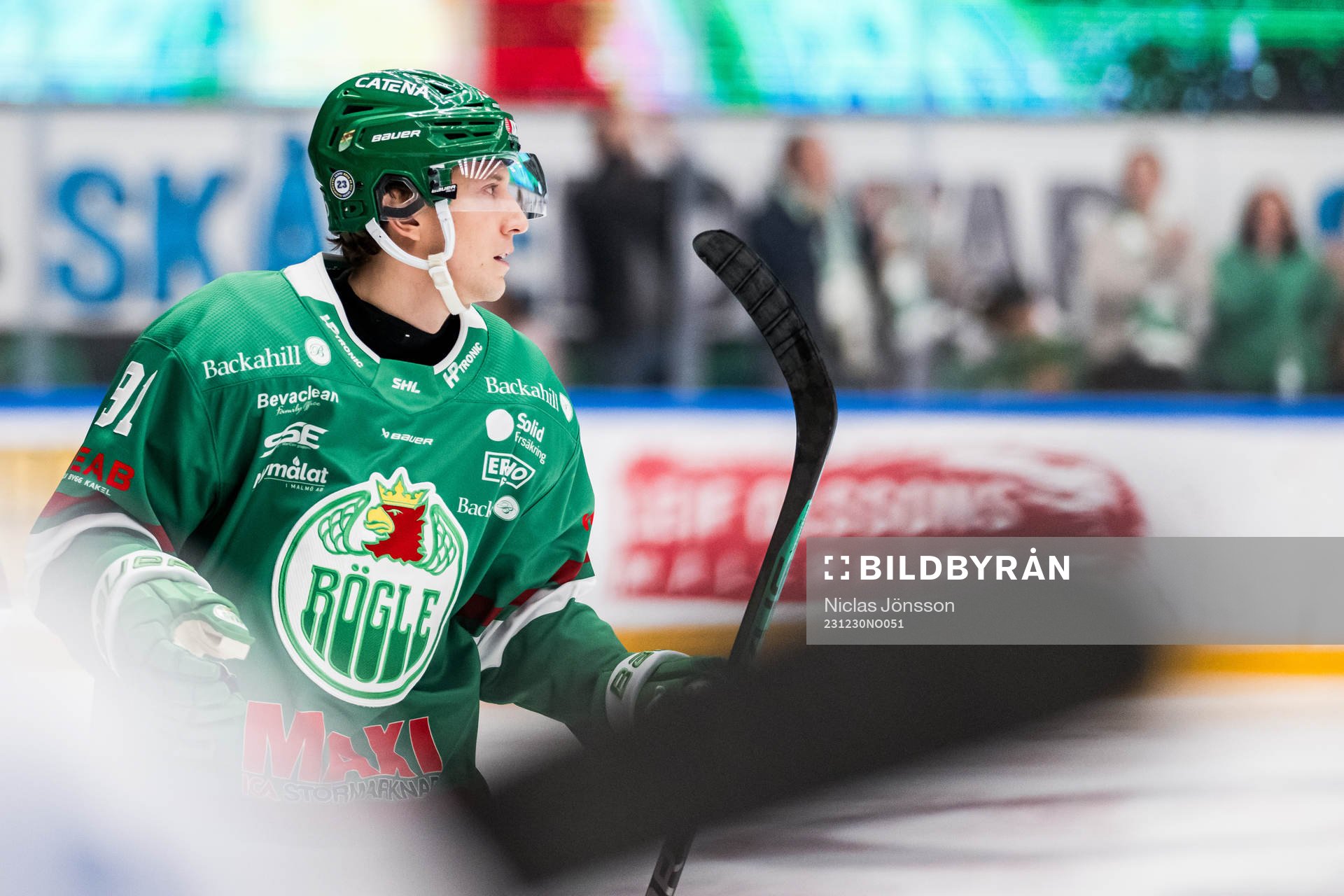 Rögles Adam Tambellini jublar