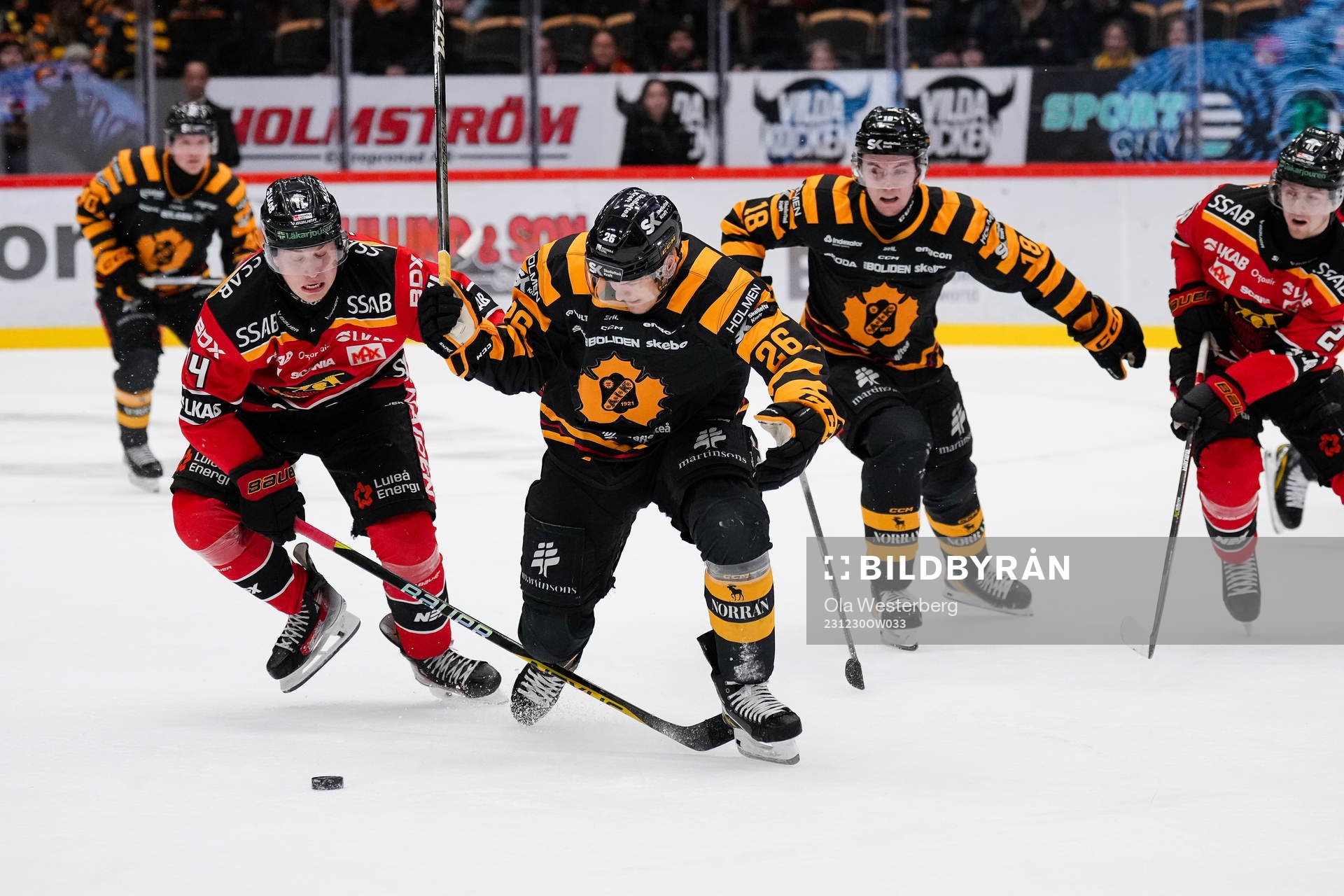 Luleås Jonas Berglund och Skellefteås Simon Robertsson