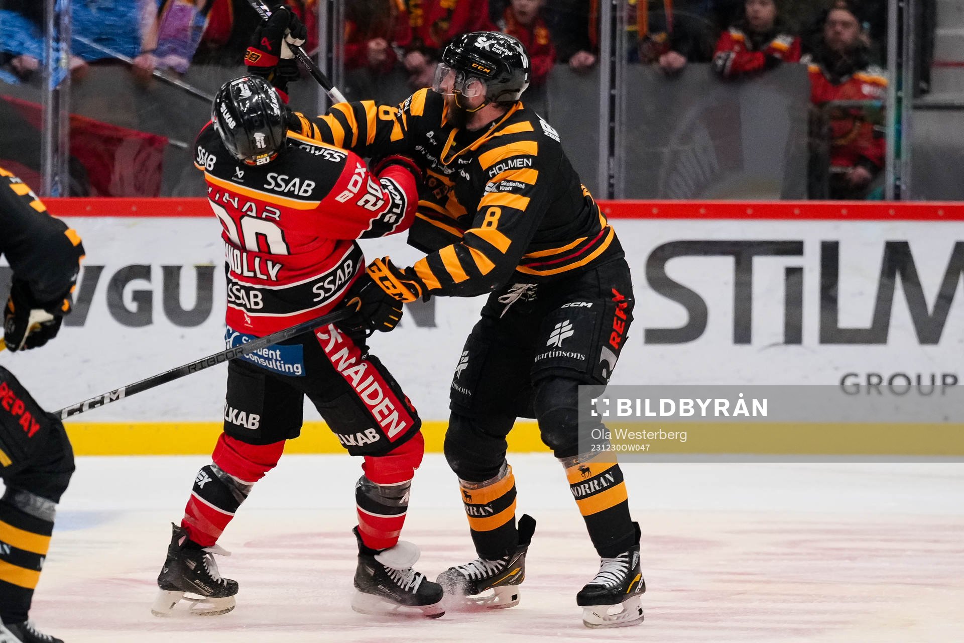 Luleås Jack Connolly och Skellefteås Petter Granberg