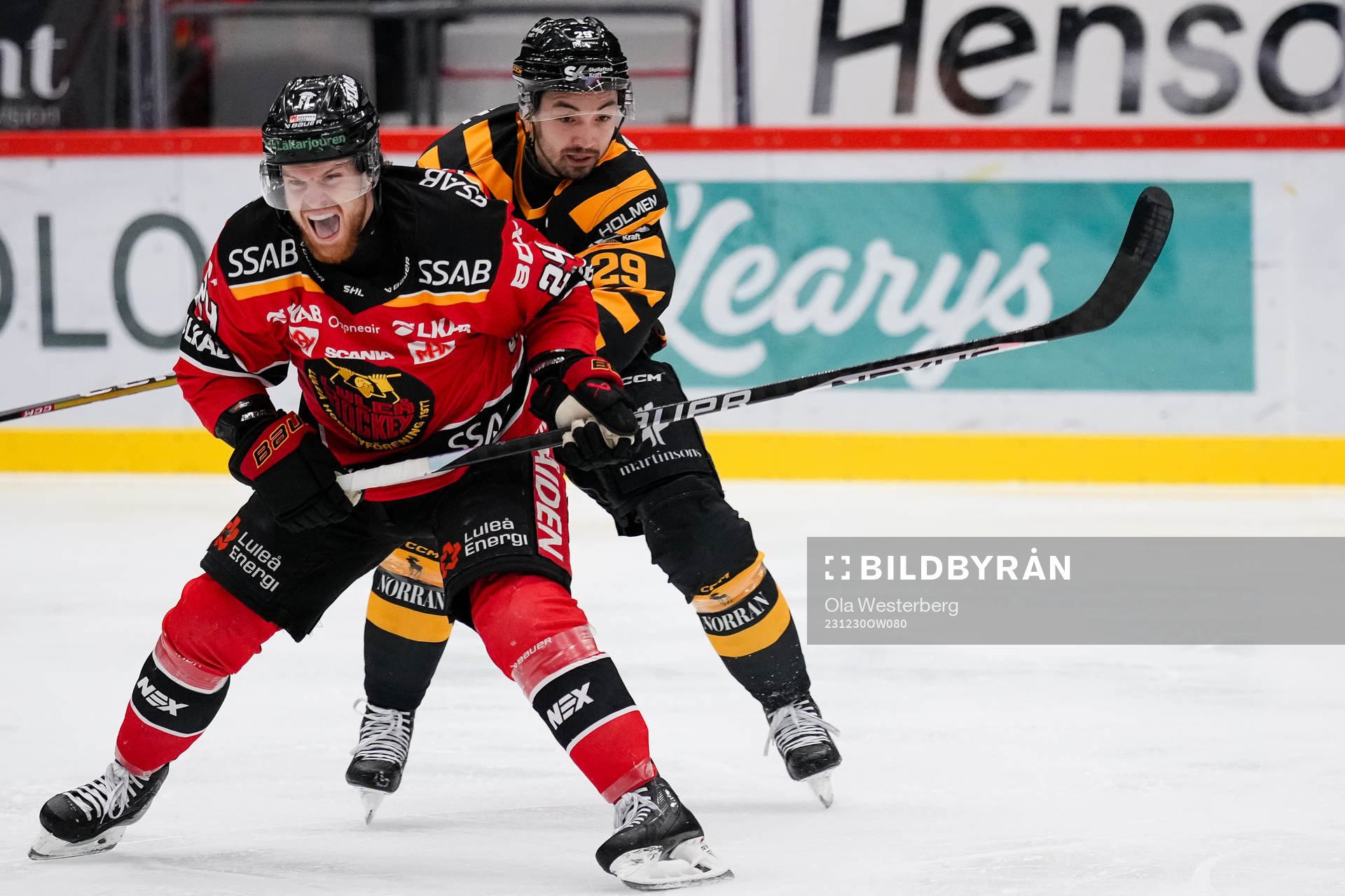 Luleås Brendan Shinnimin och Skellefteås Dylan Sikura