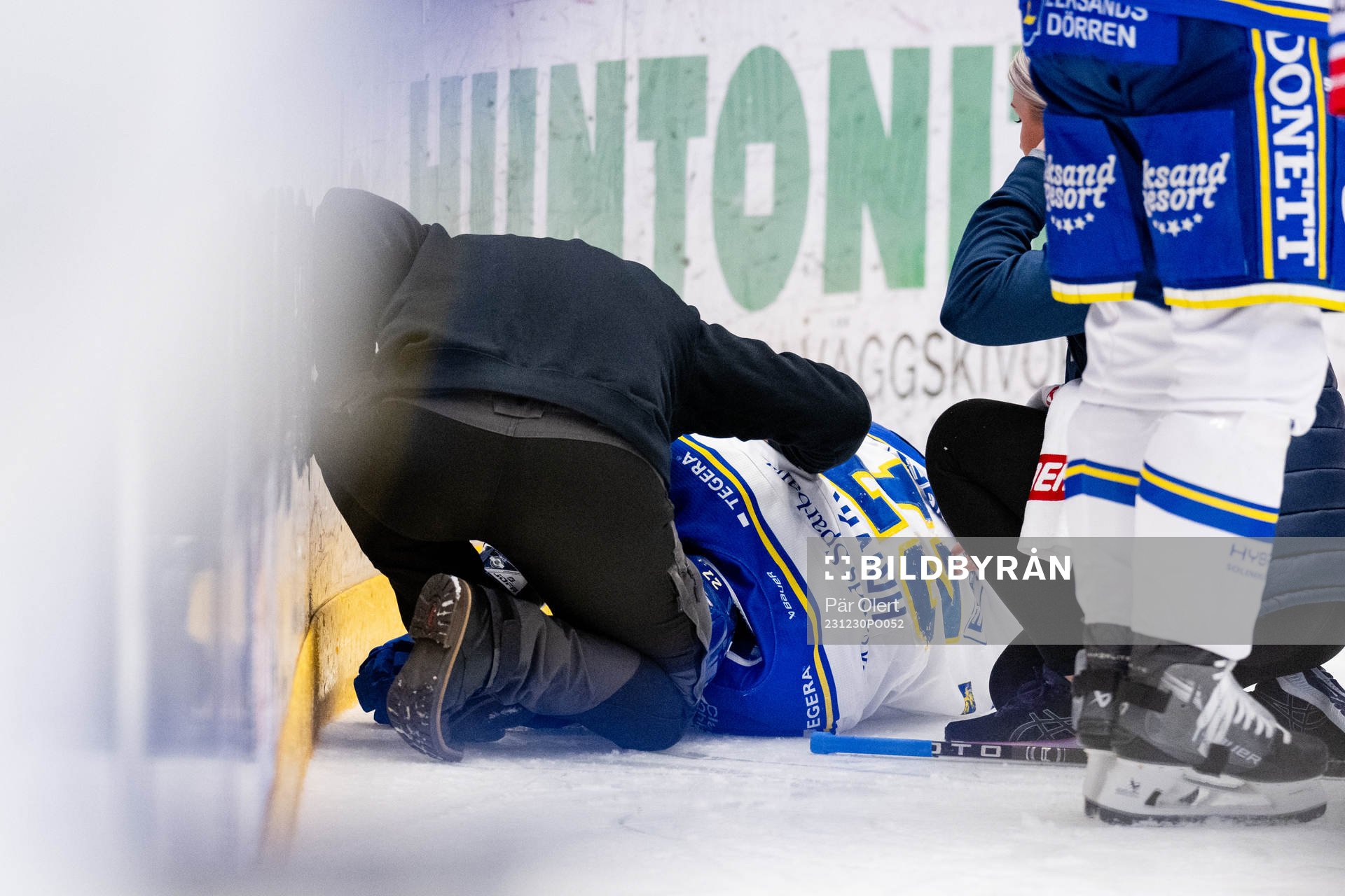 Leksands Marek Hrivik har ont