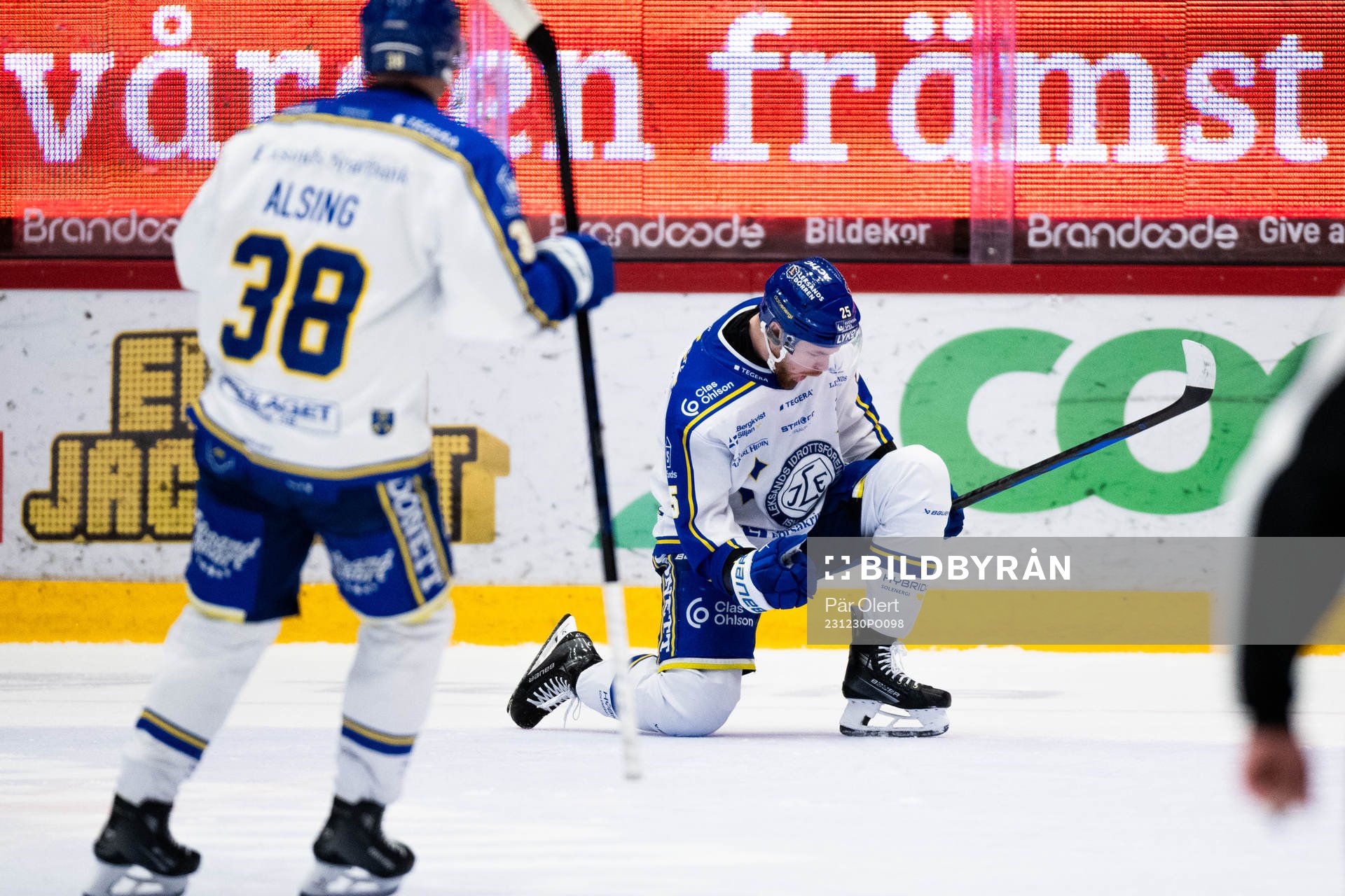 Leksands Lucas Elvenes jublar