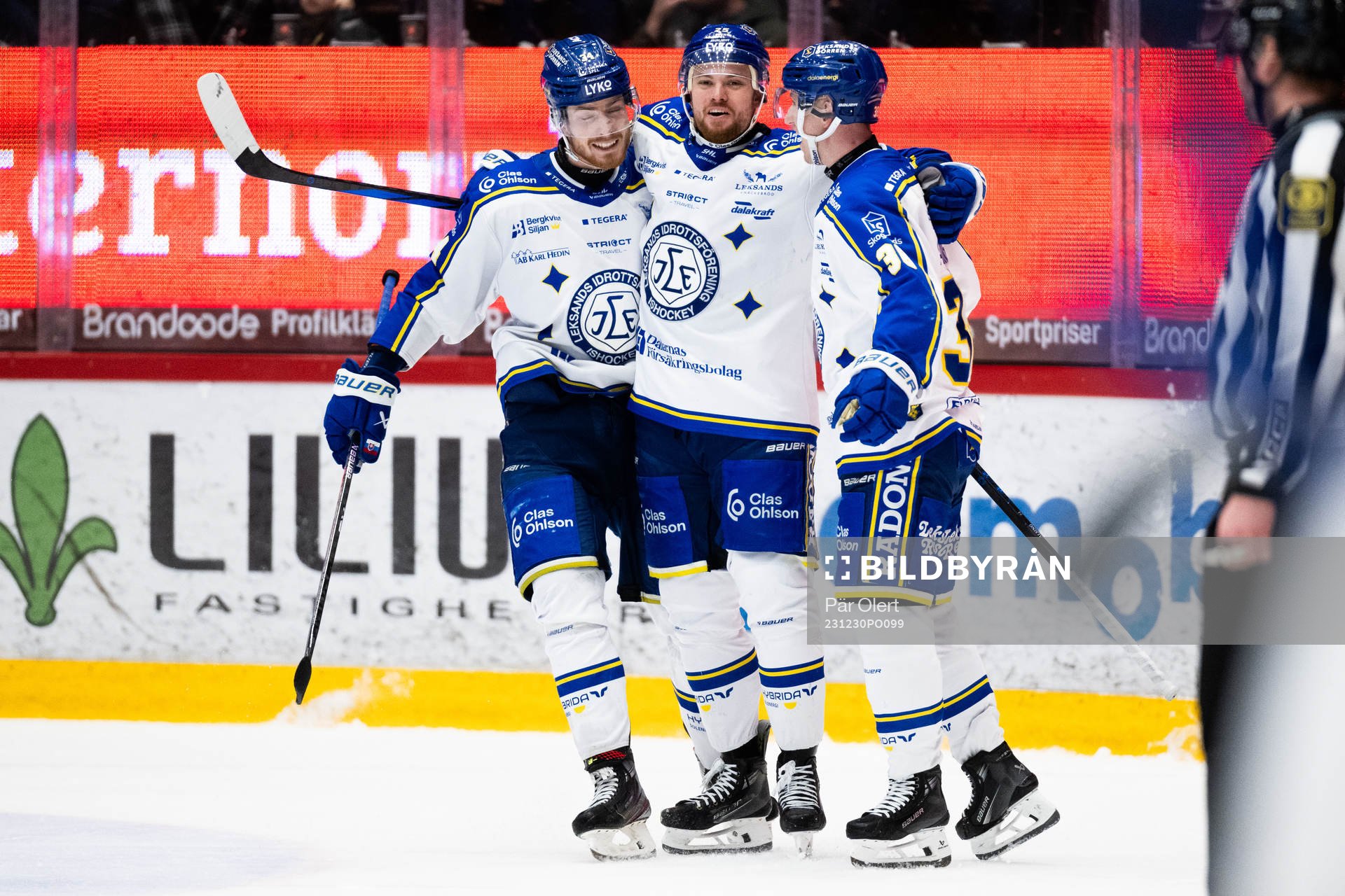 Leksands Lucas Elvenes jublar