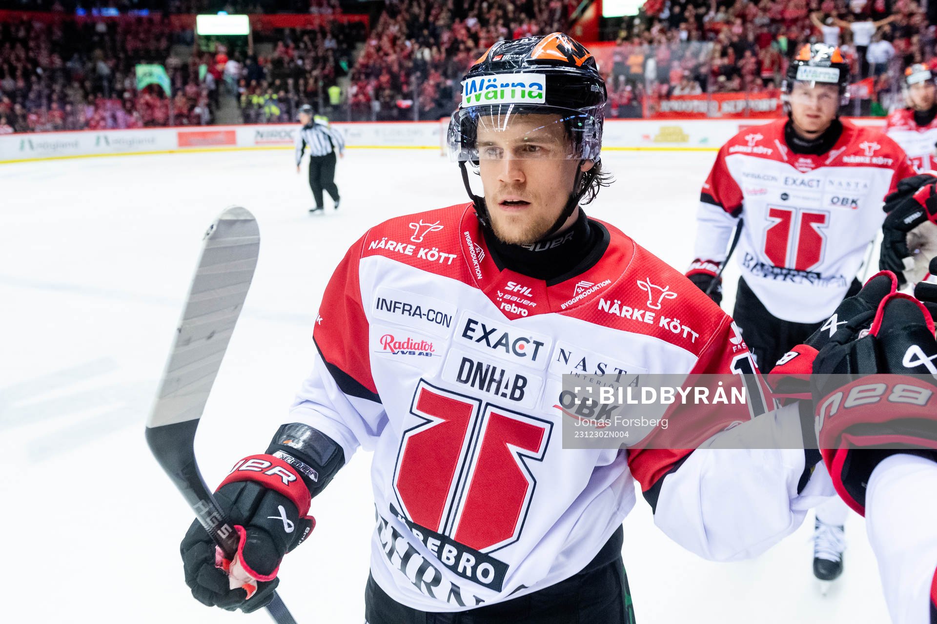 Örebros William Wikman jublar