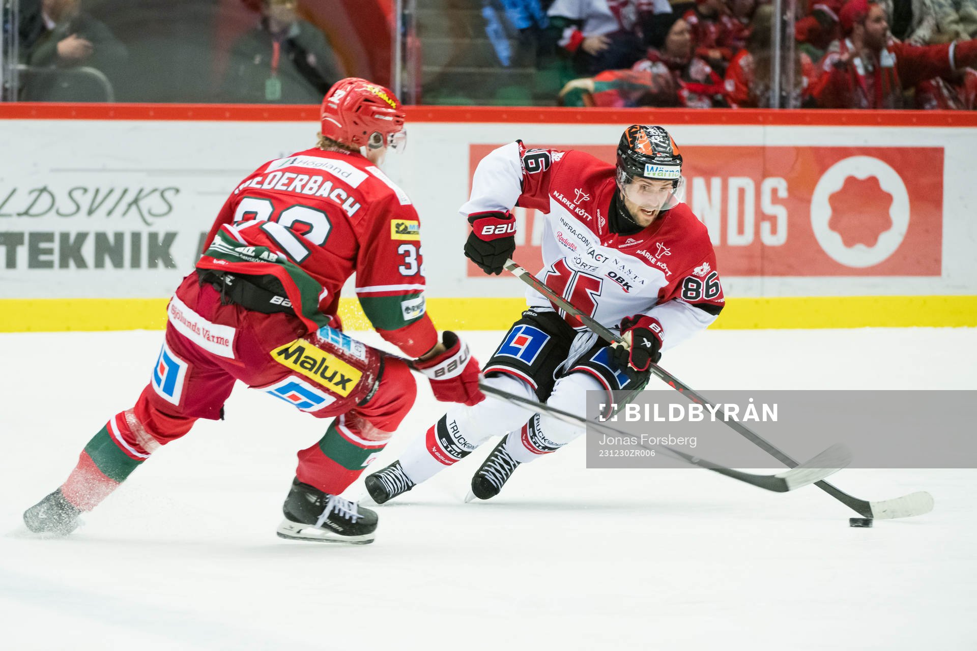 under ishockeymatchen i SHL mellan MoDo och Örebro