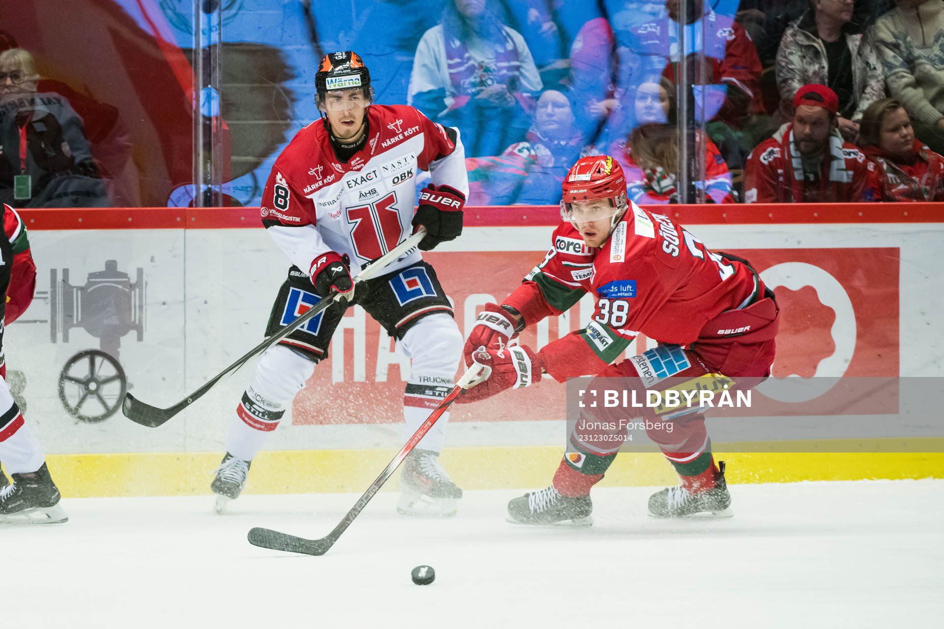 MoDos Johan Södergran och Örebros Samuel Johannesson