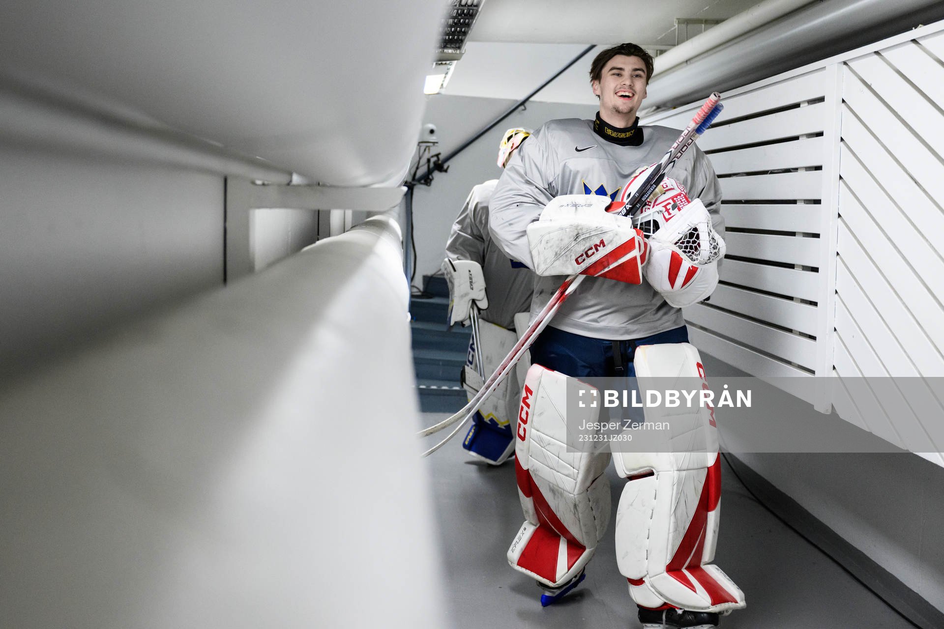 goaltender Kevin Reidler and goaltender Hugo Hävelid of