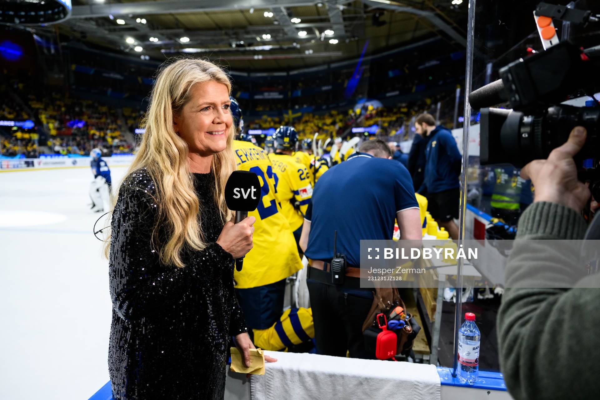 Marie Lehmann of Swedish broadcaster SVT