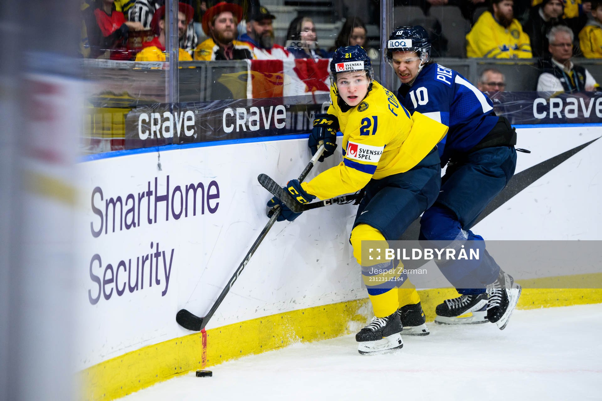 Zeb Forsfjäll of Sweden and Emil Pieniniemi of Finland