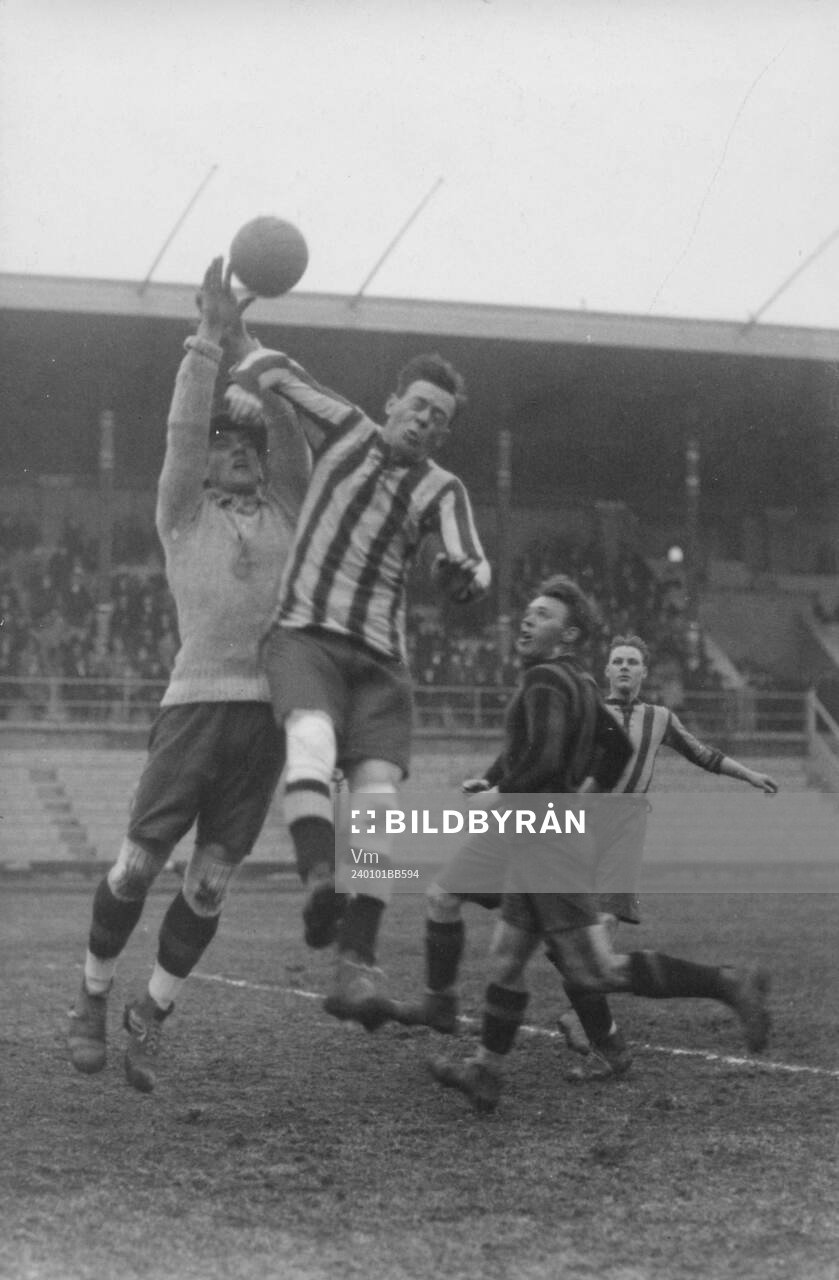 Fotboll, Hammarby IF - Djurgårdens IF. Svenska serien.