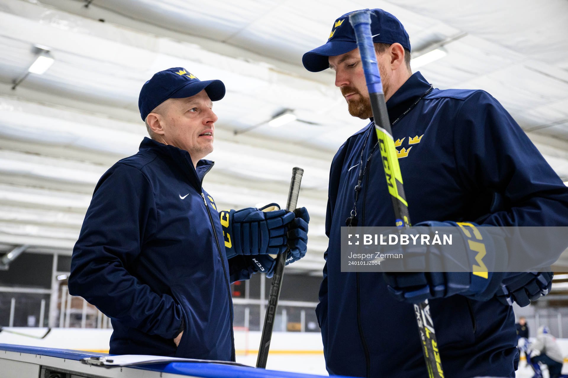 Head coach Magnus Hävelid and Assistant coach Gereon