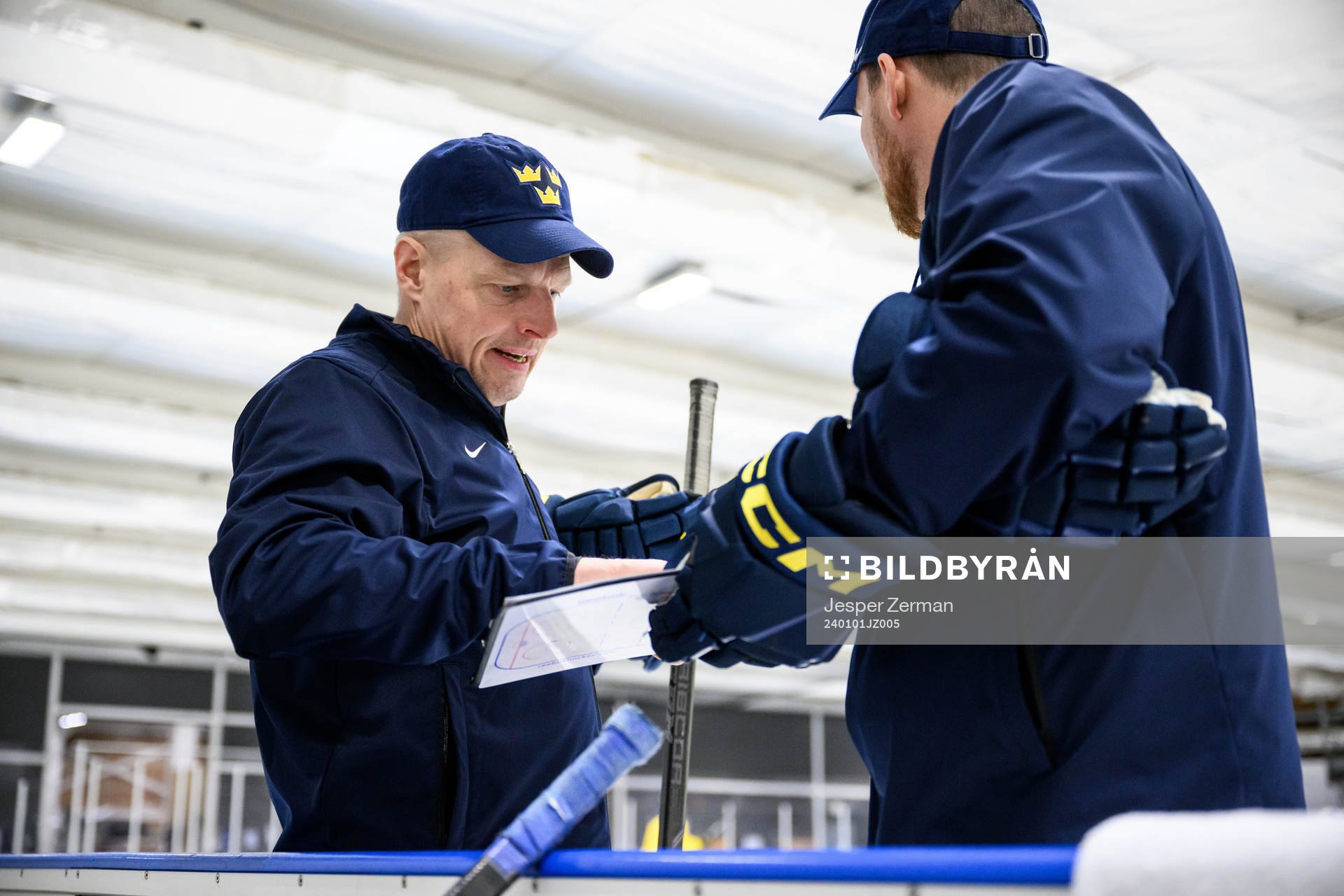 Head coach Magnus Hävelid and Assistant coach Gereon
