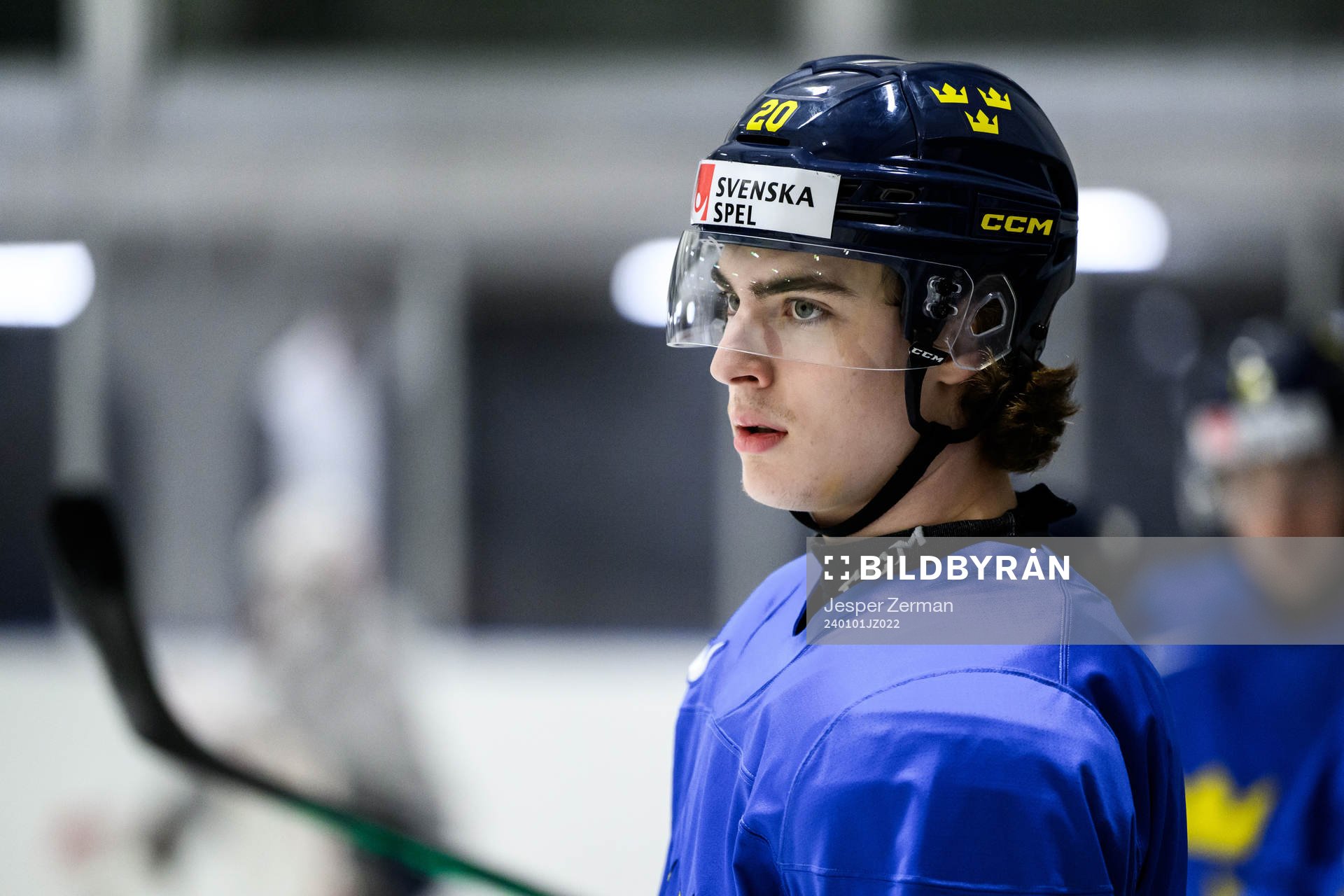 Liam Öhgren of Sweden at a practice session