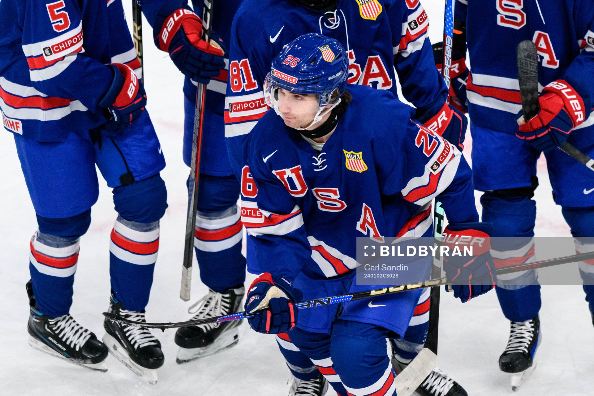 Seamus Casey of USA celebrates