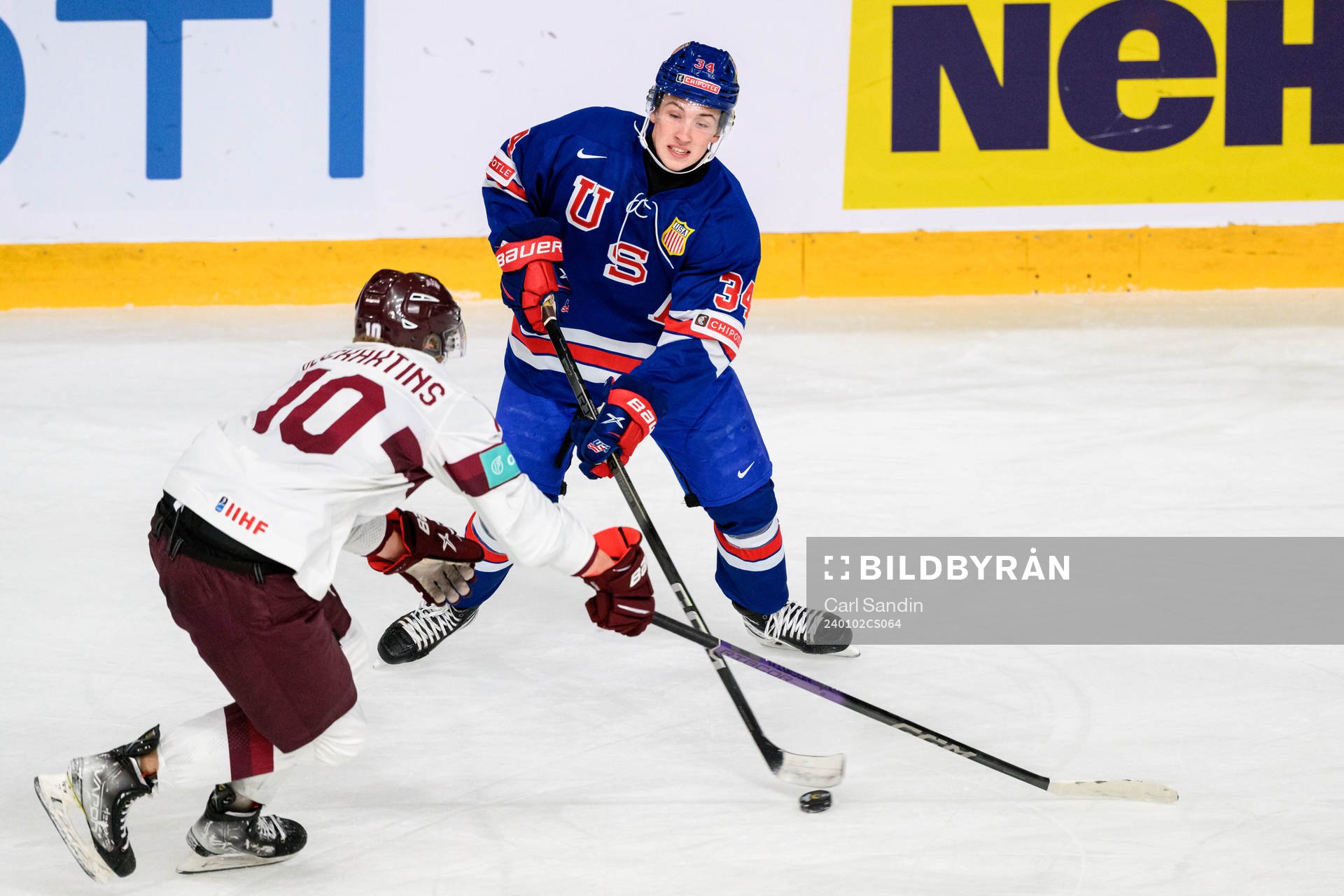 Gabe Perreault of USA