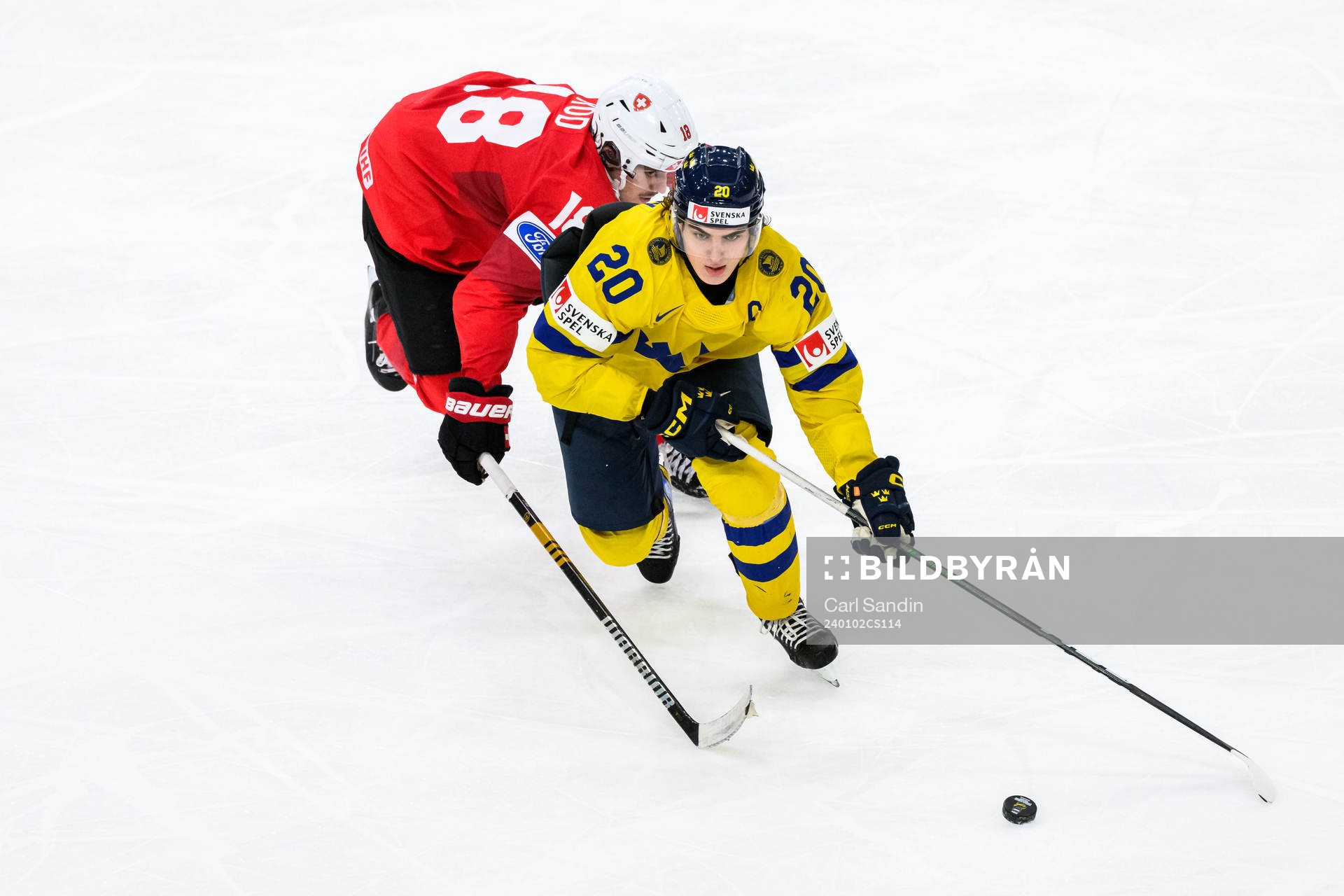 Julien Rod of Switzerland and Liam Öhgren of Sweden