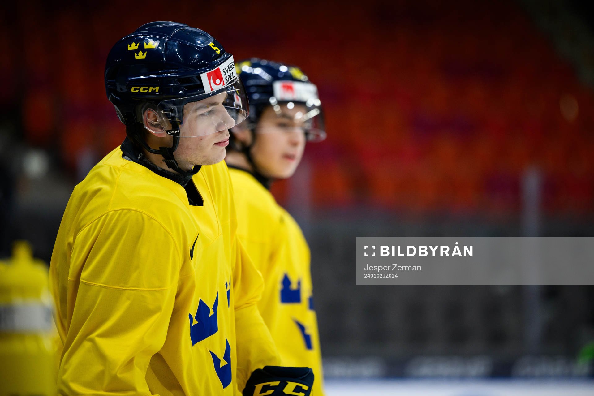 Mattias Hävelid of Sweden at a practice session