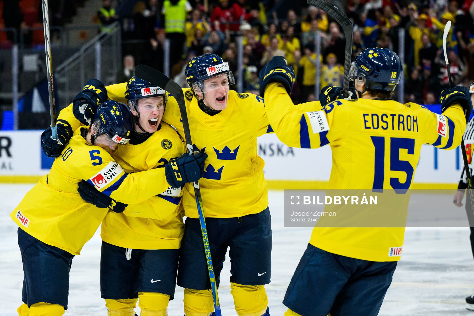 Mattias Hävelid, Elias Pettersson,Otto Stenberg and David