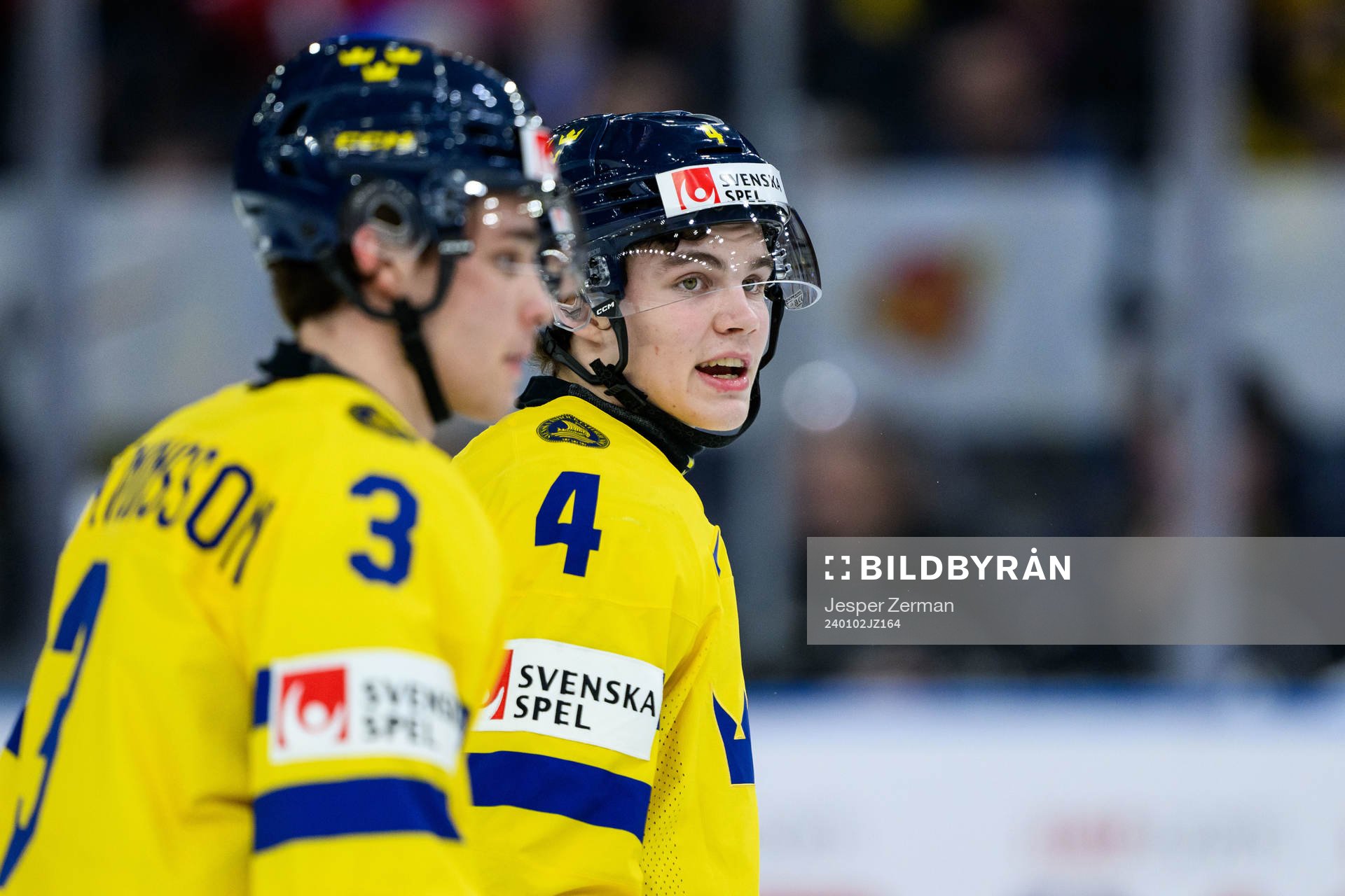 Elias Salomonsson and Axel Sandin-Pellikka of Sweden