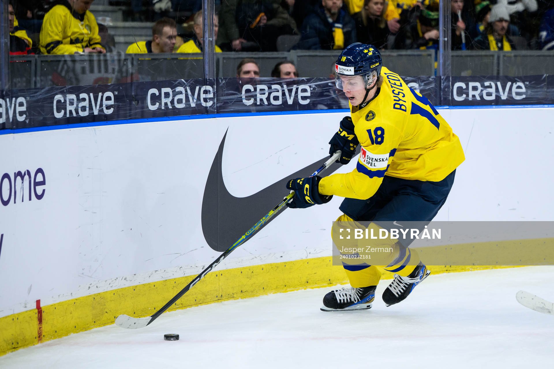 Filip Bystedt of Sweden