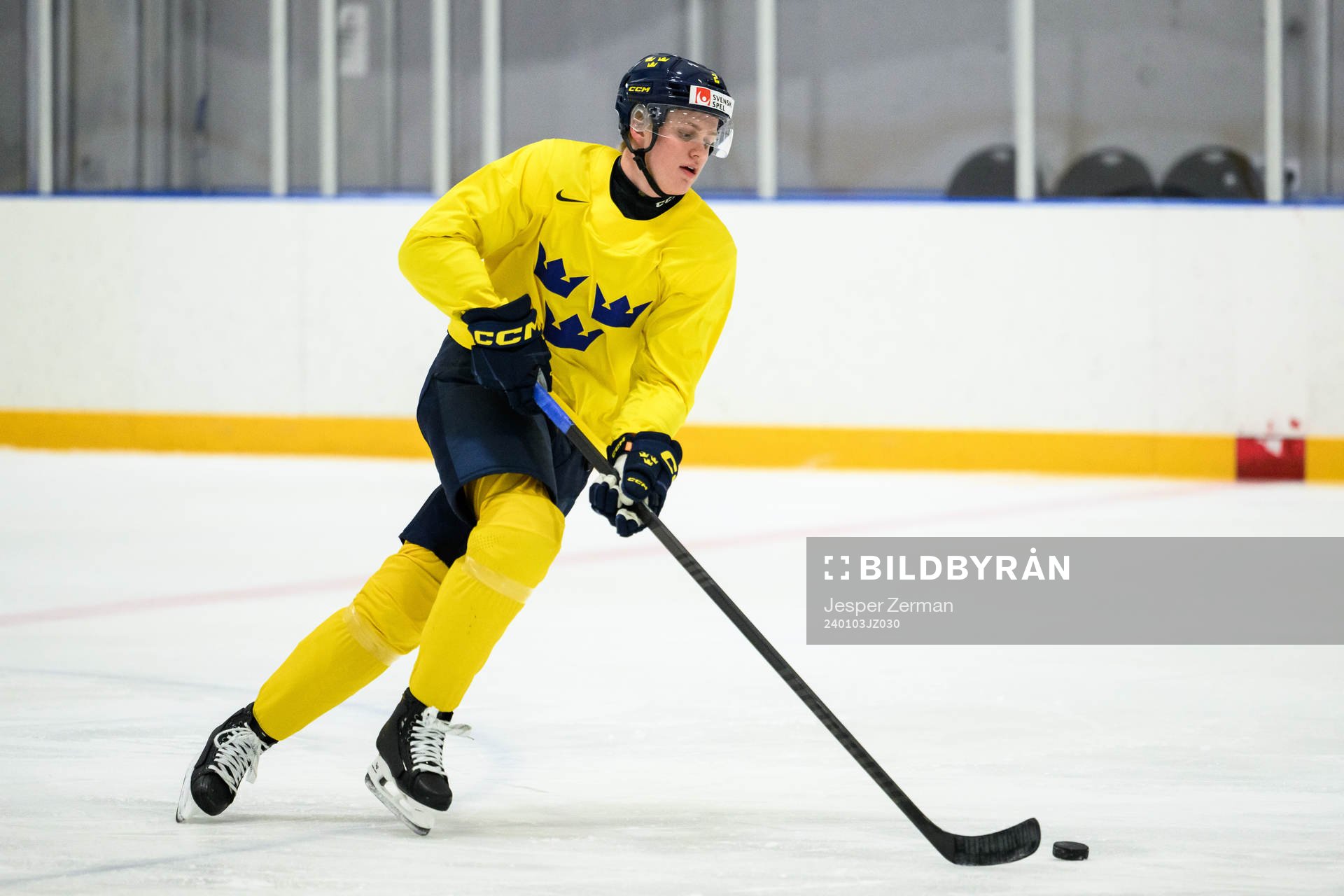 ofElias Pettersson  Sweden at a practice session