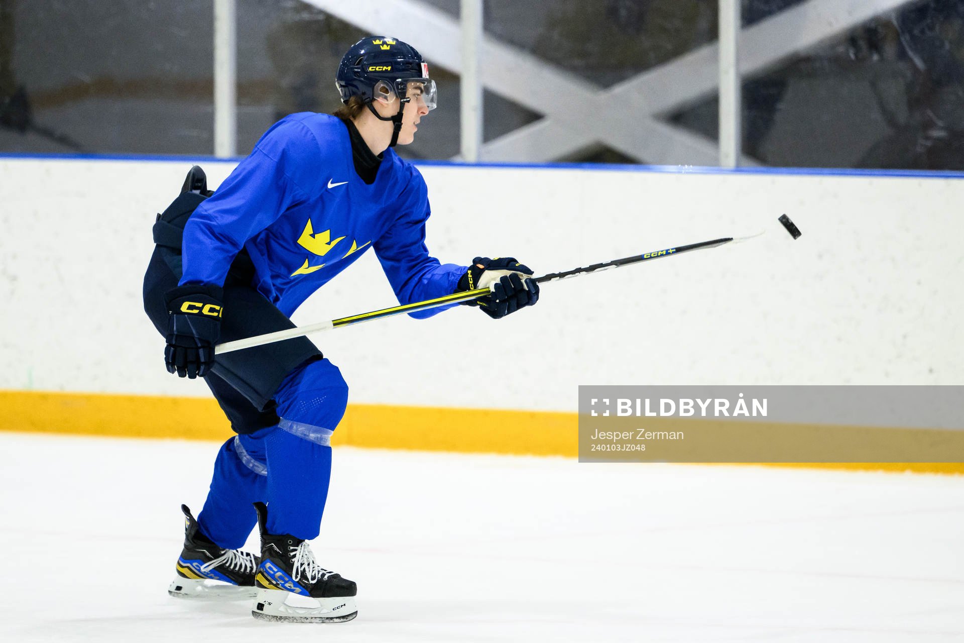 Liam Öhgren of Sweden at a practice session