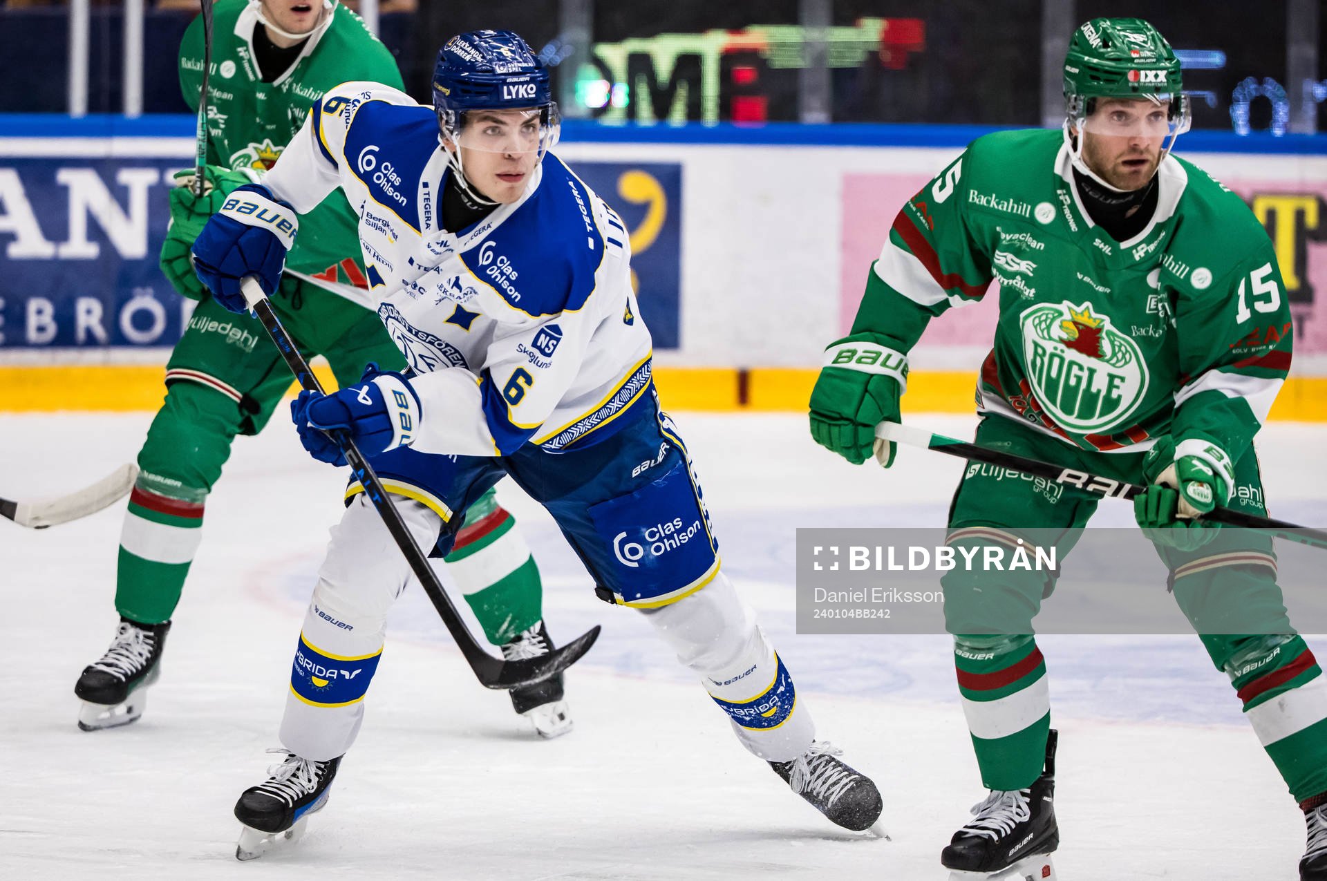 Leksands Alexander Lundqvist och Rögles Simon Ryfors