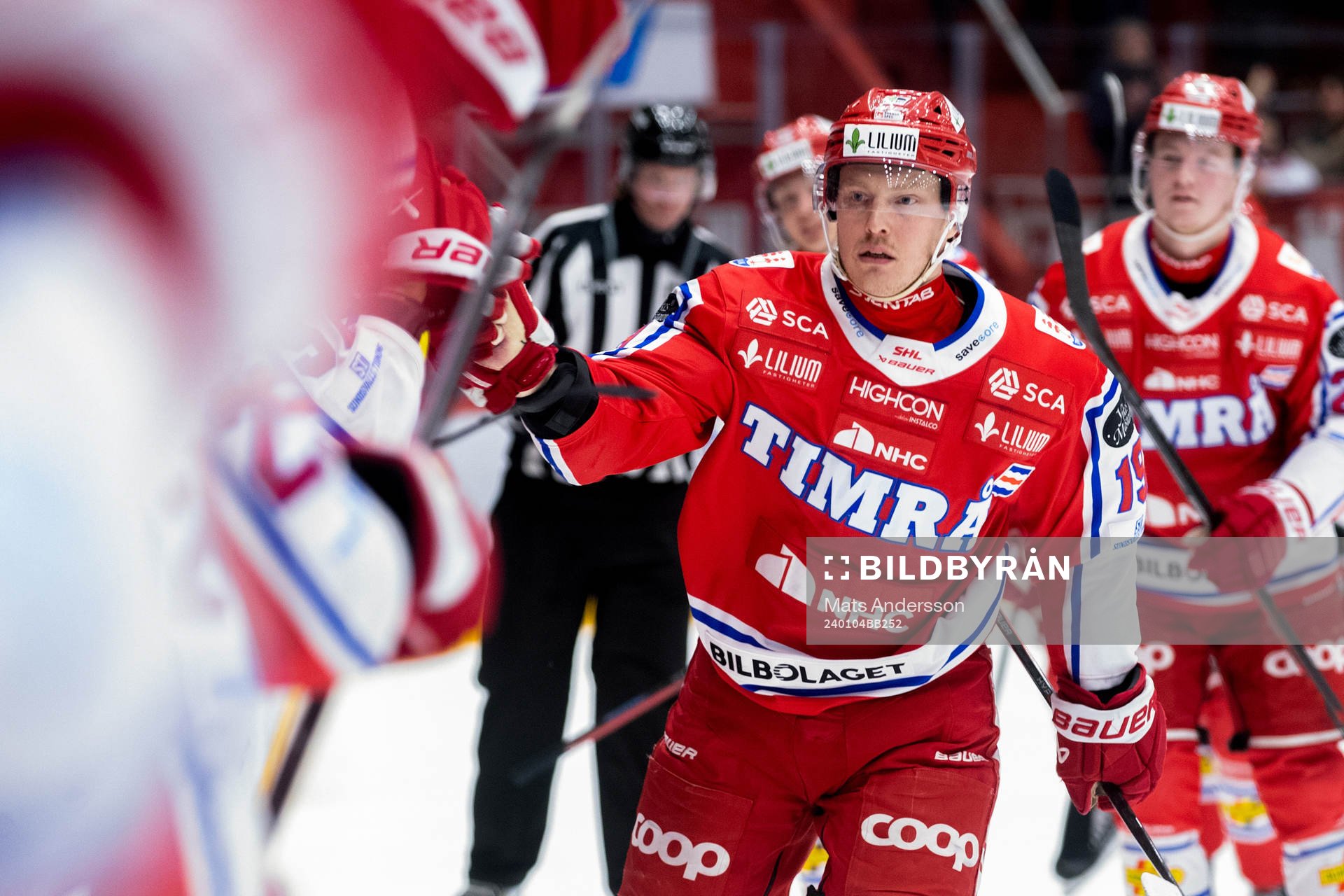 Timrås Erik Andersson jublar