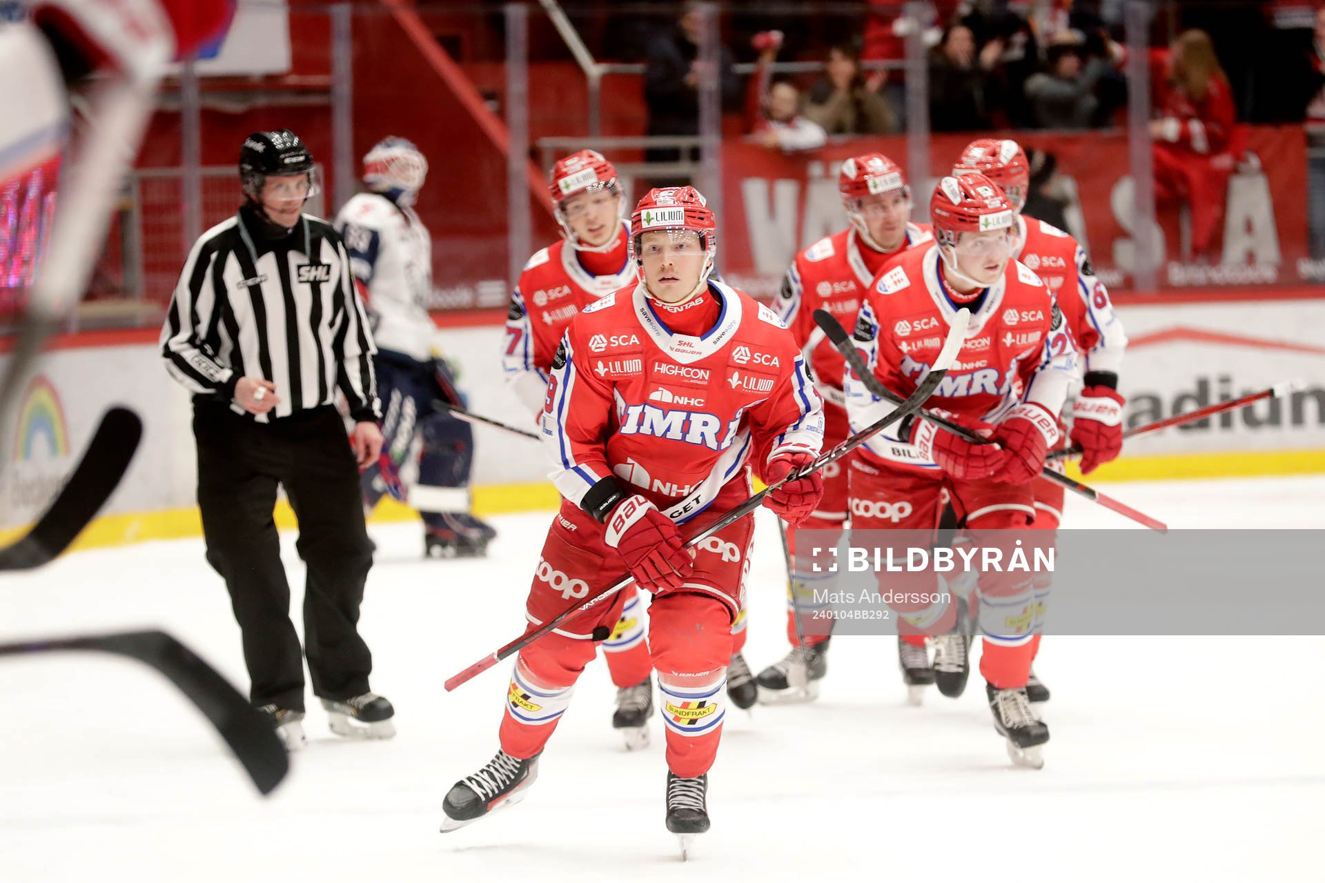 Timrås Erik Andersson jublar
